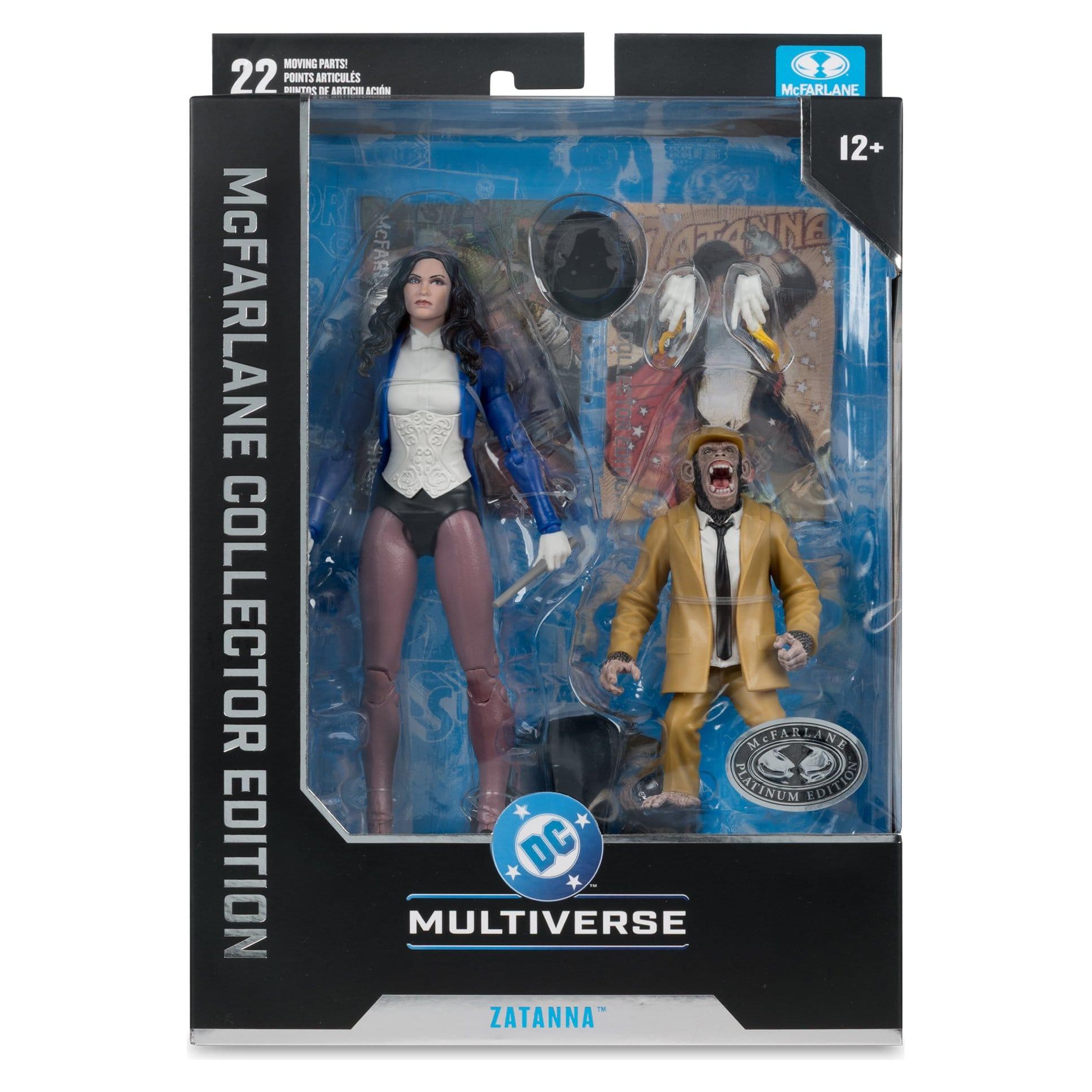 DC Multiverse Collector Edition: Zatanna with Detective Chimp #53-Actionfiguren-McFarlane Toys-Mighty Underground