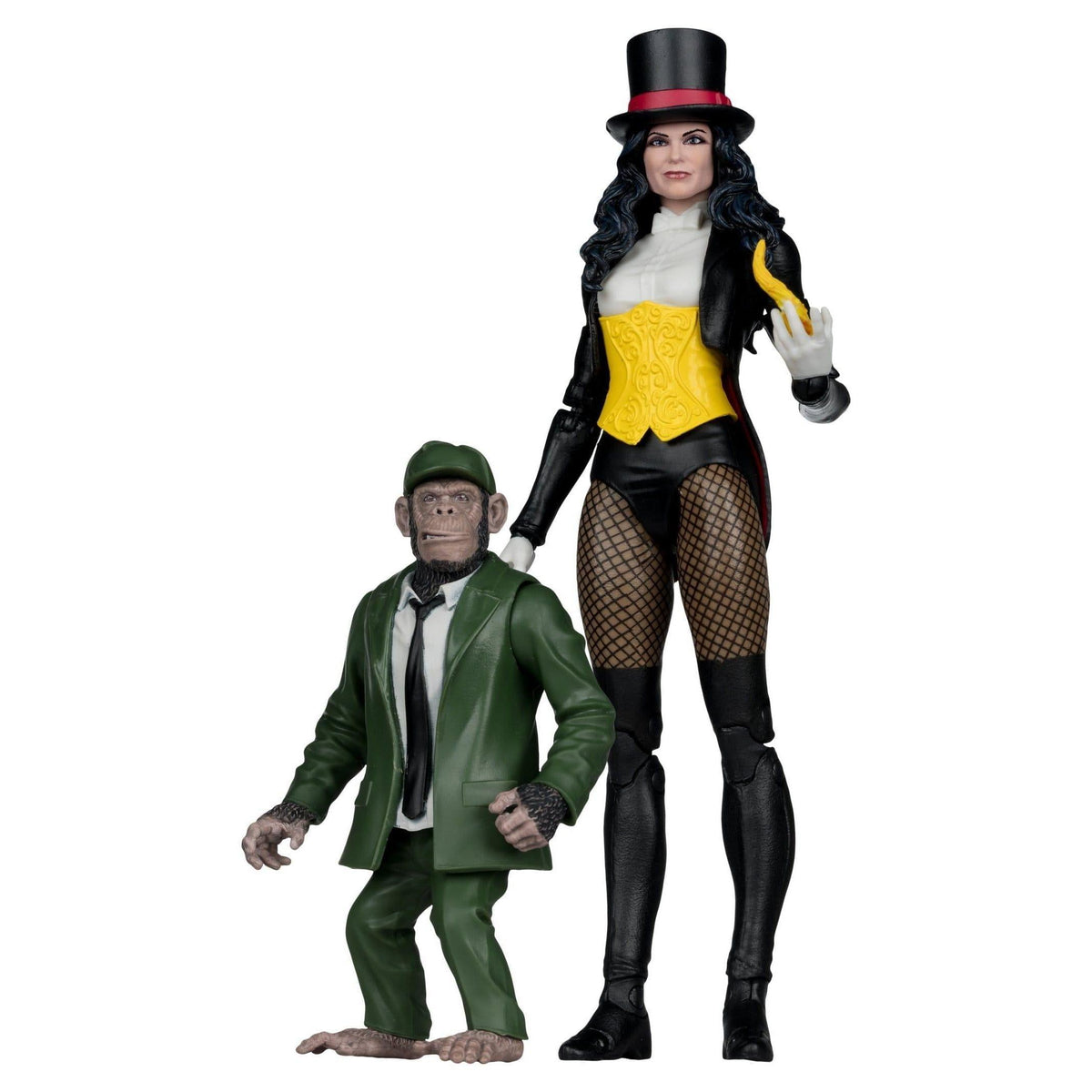 DC Multiverse Collector Edition: Zatanna with Detective Chimp #53-Actionfiguren-McFarlane Toys-Mighty Underground
