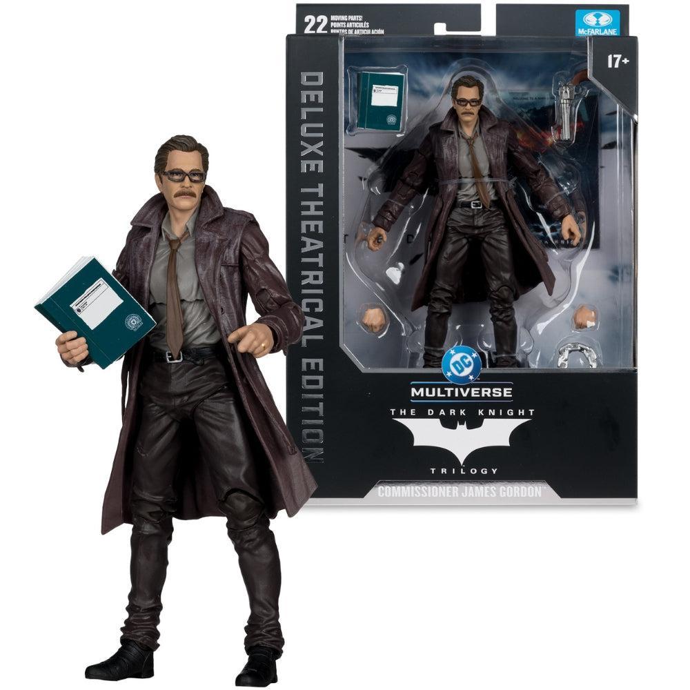 DC Multiverse: Commissioner Gordon (The Dark Knight) (Deluxe Theatrical Edition)-Actionfiguren-McFarlane Toys-Mighty Underground