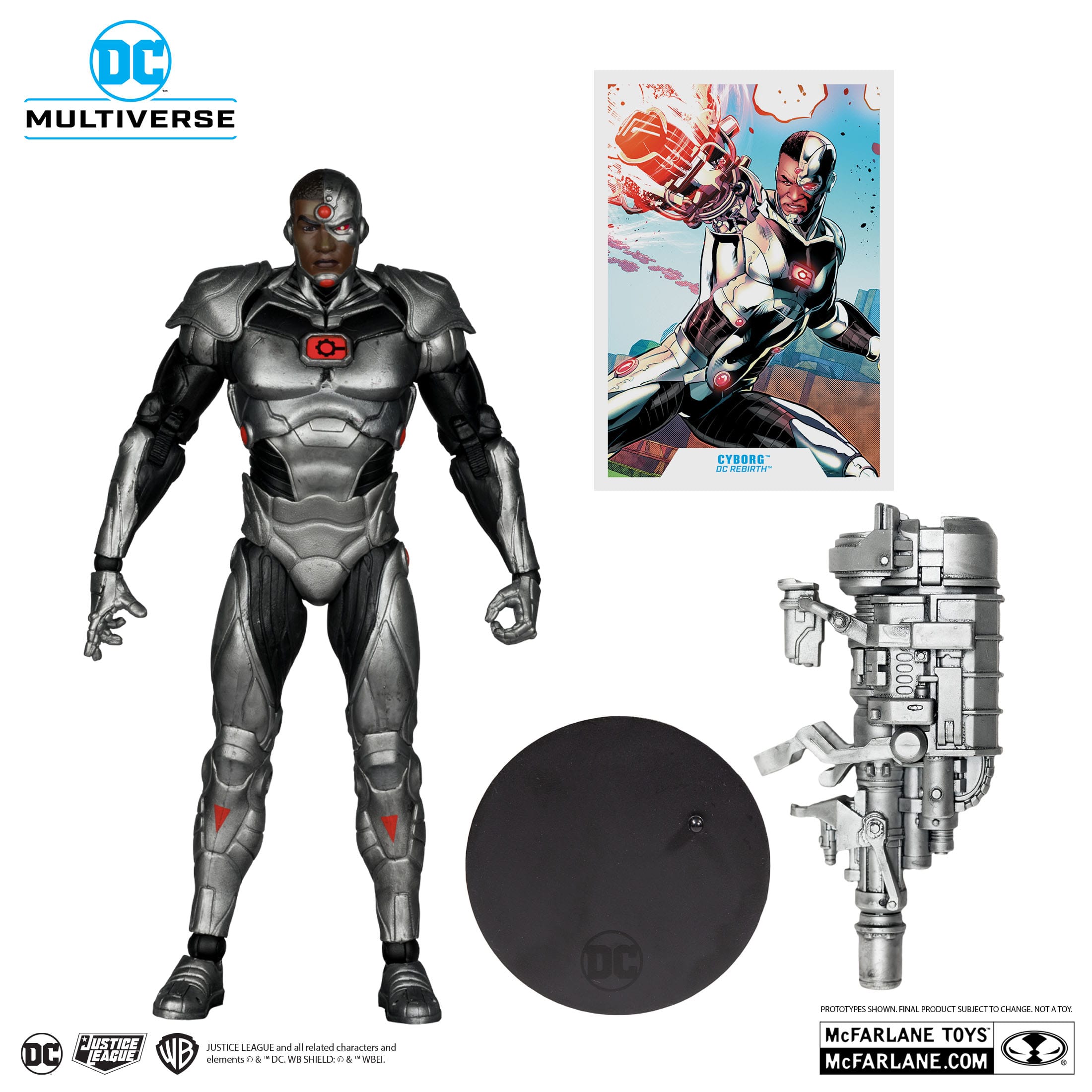 DC Multiverse: Cyborg (DC Rebirth)-Actionfiguren-McFarlane Toys-Mighty Underground