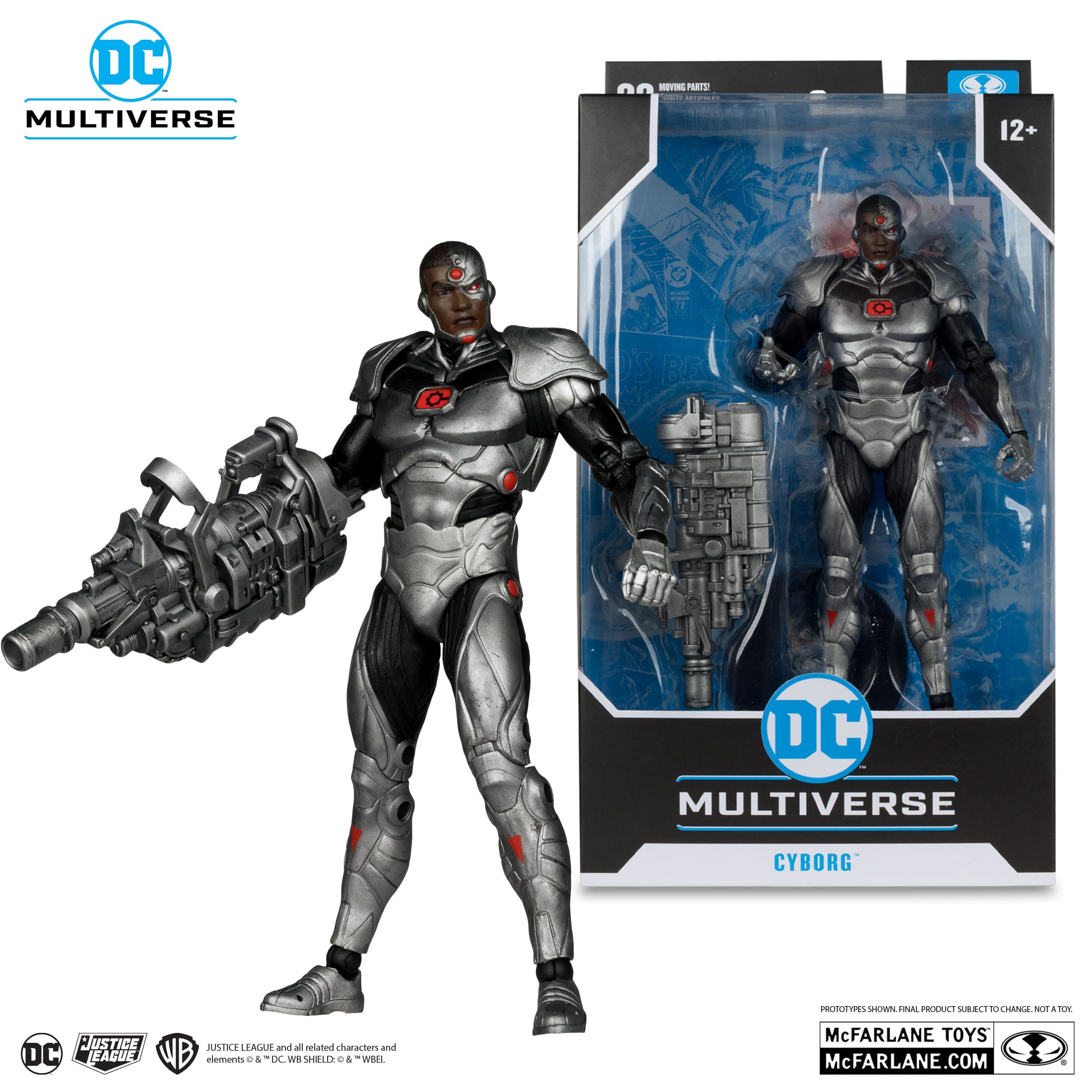 DC Multiverse: Cyborg (DC Rebirth)-Actionfiguren-McFarlane Toys-Mighty Underground