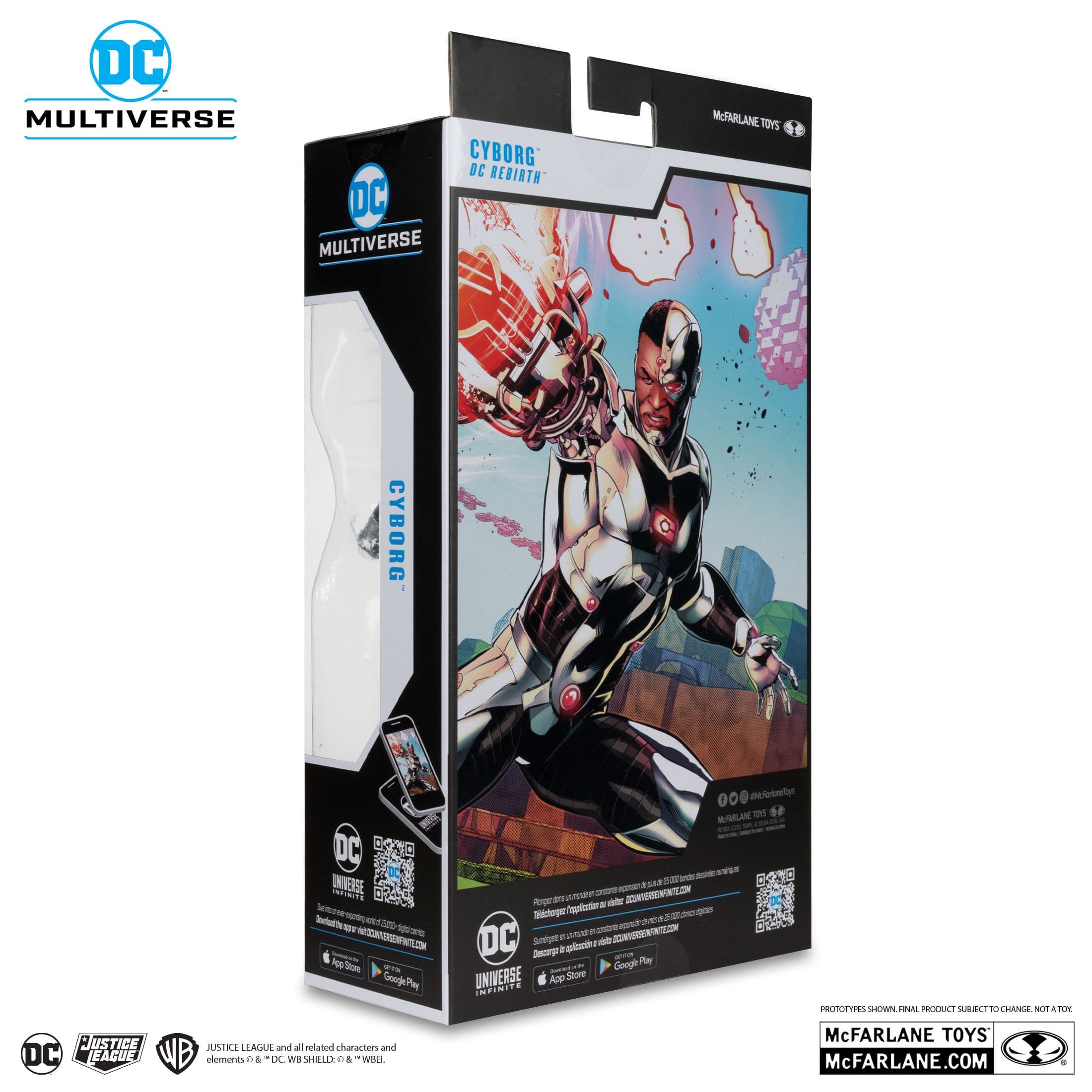 DC Multiverse: Cyborg (DC Rebirth)-Actionfiguren-McFarlane Toys-Mighty Underground