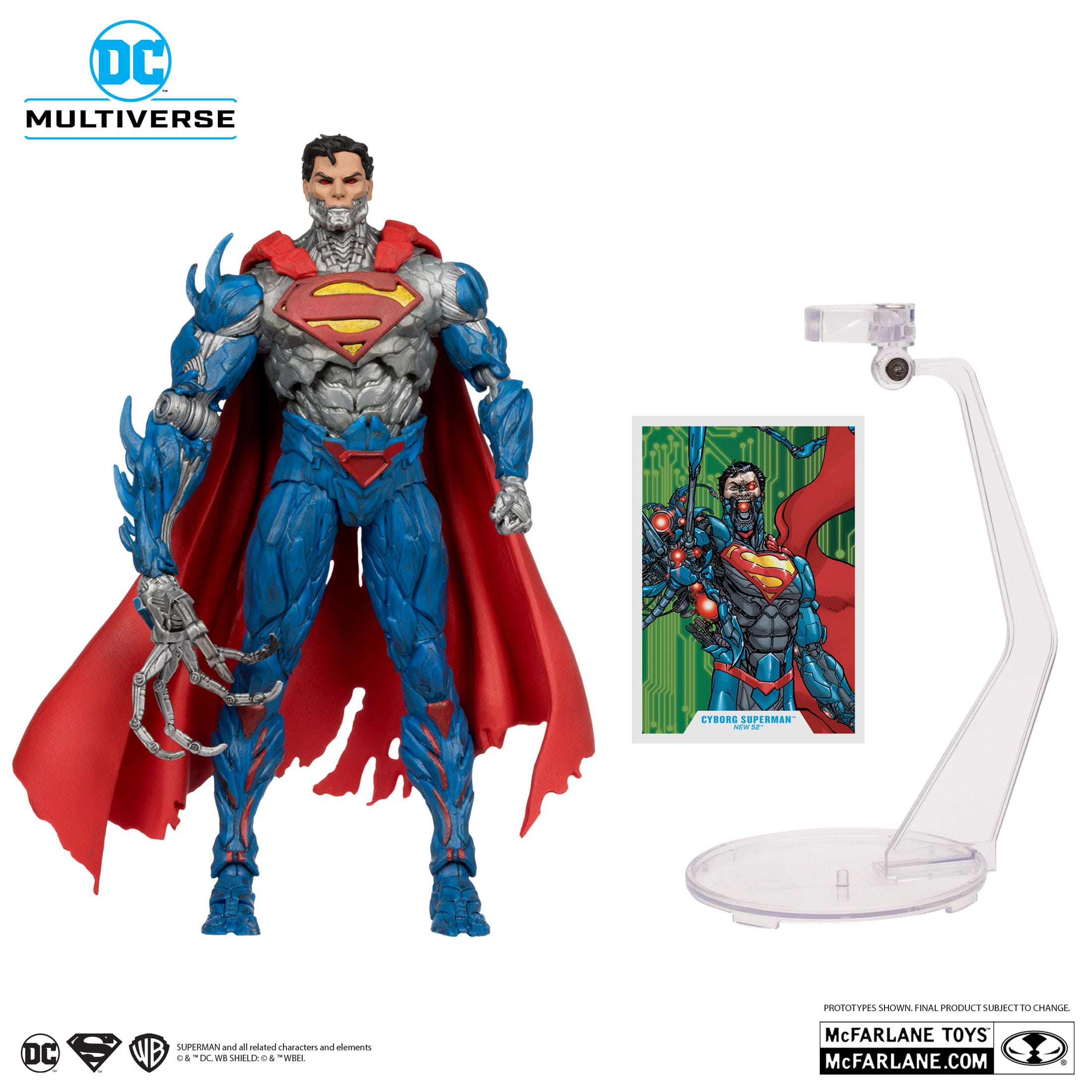 DC Multiverse: Cyborg Superman (New 52)-Actionfiguren-McFarlane Toys-Mighty Underground