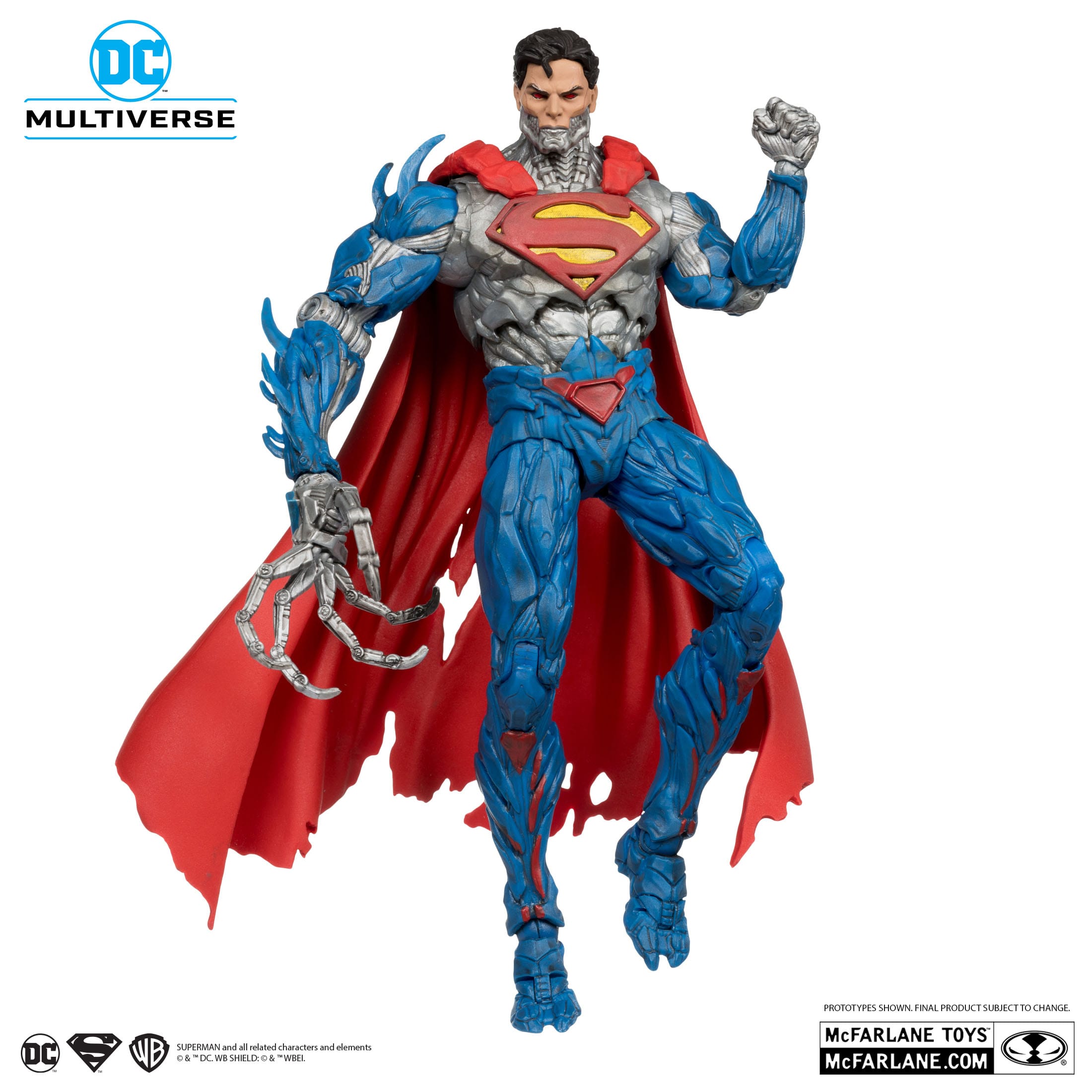 DC Multiverse: Cyborg Superman (New 52)-Actionfiguren-McFarlane Toys-Mighty Underground