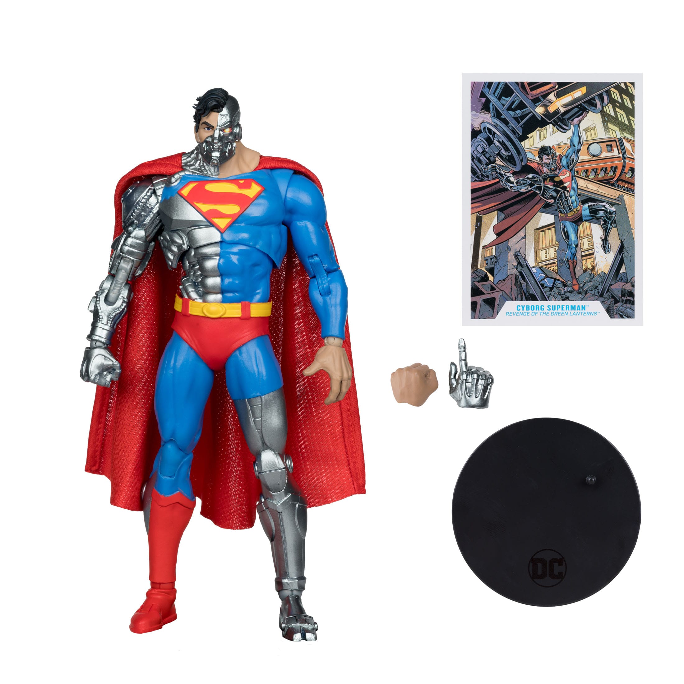 DC Multiverse: Cyborg Superman (Revenge of the Green Lanterns)-Actionfiguren-McFarlane Toys-Mighty Underground