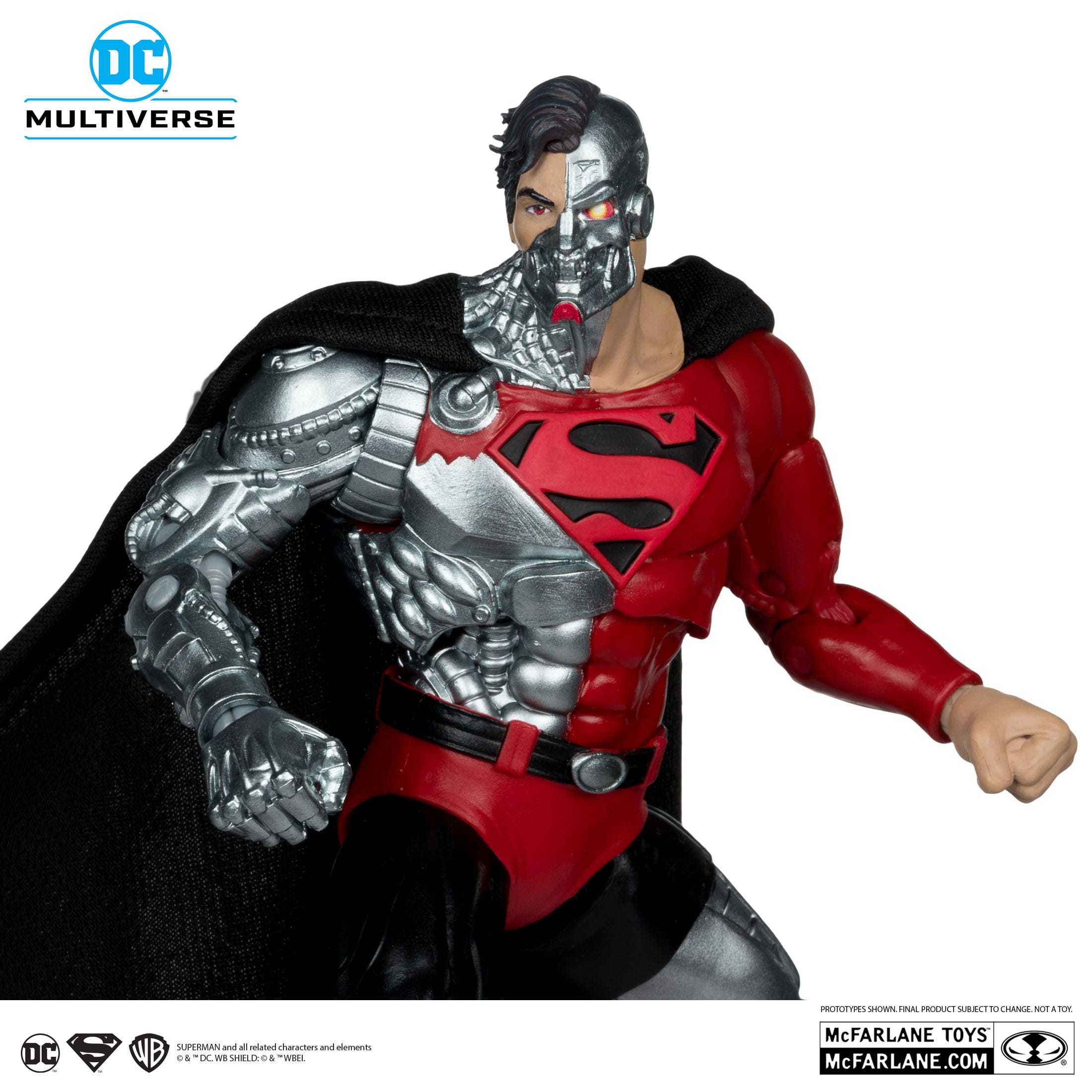 DC Multiverse: Cyborg Superman (Revenge of the Green Lanterns)-Actionfiguren-McFarlane Toys-Mighty Underground