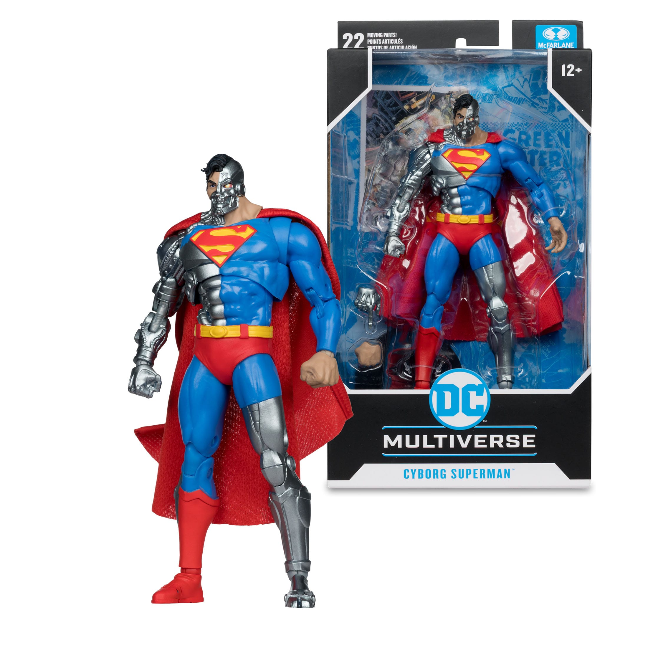 DC Multiverse: Cyborg Superman (Revenge of the Green Lanterns)-Actionfiguren-McFarlane Toys-Mighty Underground