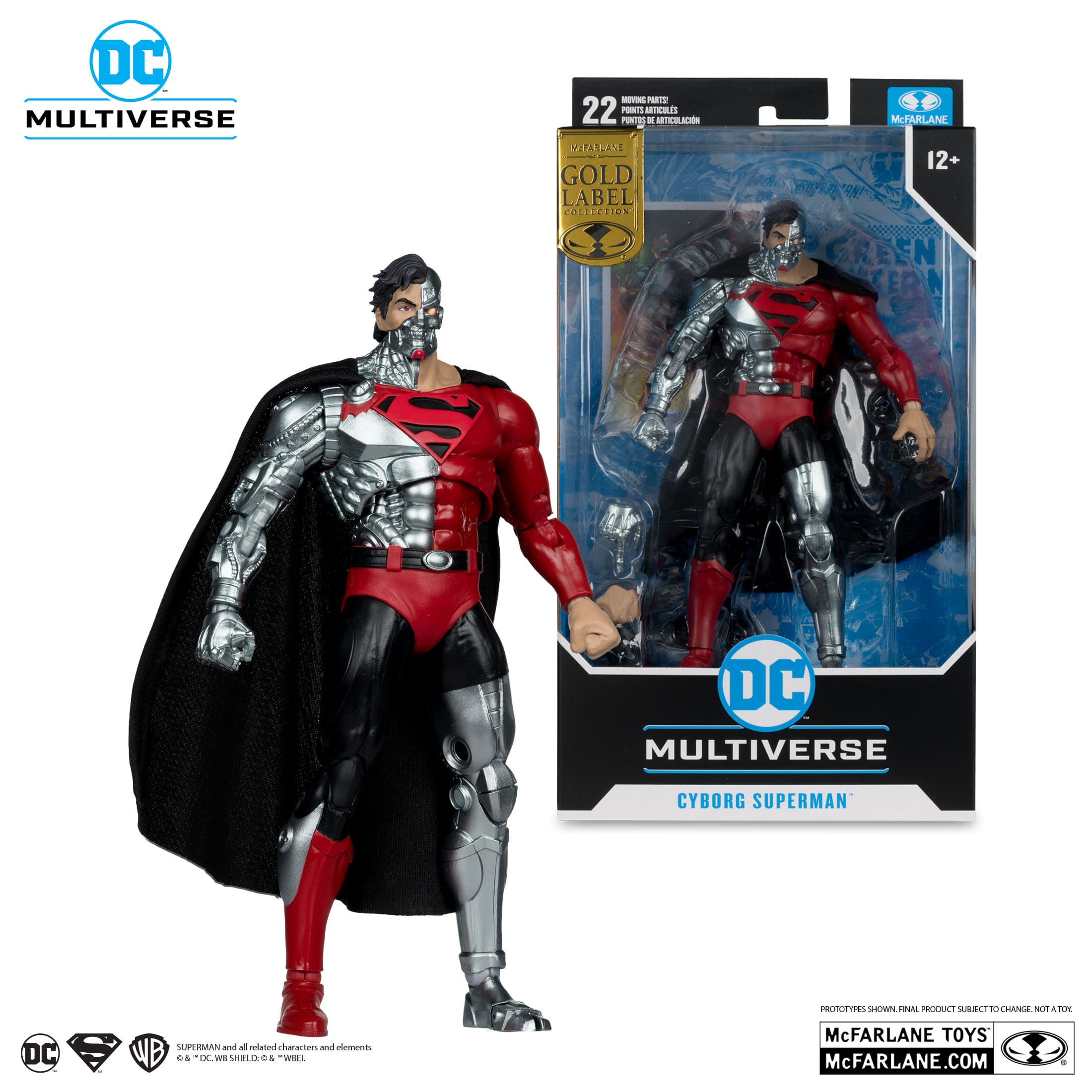 DC Multiverse: Cyborg Superman (Revenge of the Green Lanterns)-Actionfiguren-McFarlane Toys-Mighty Underground