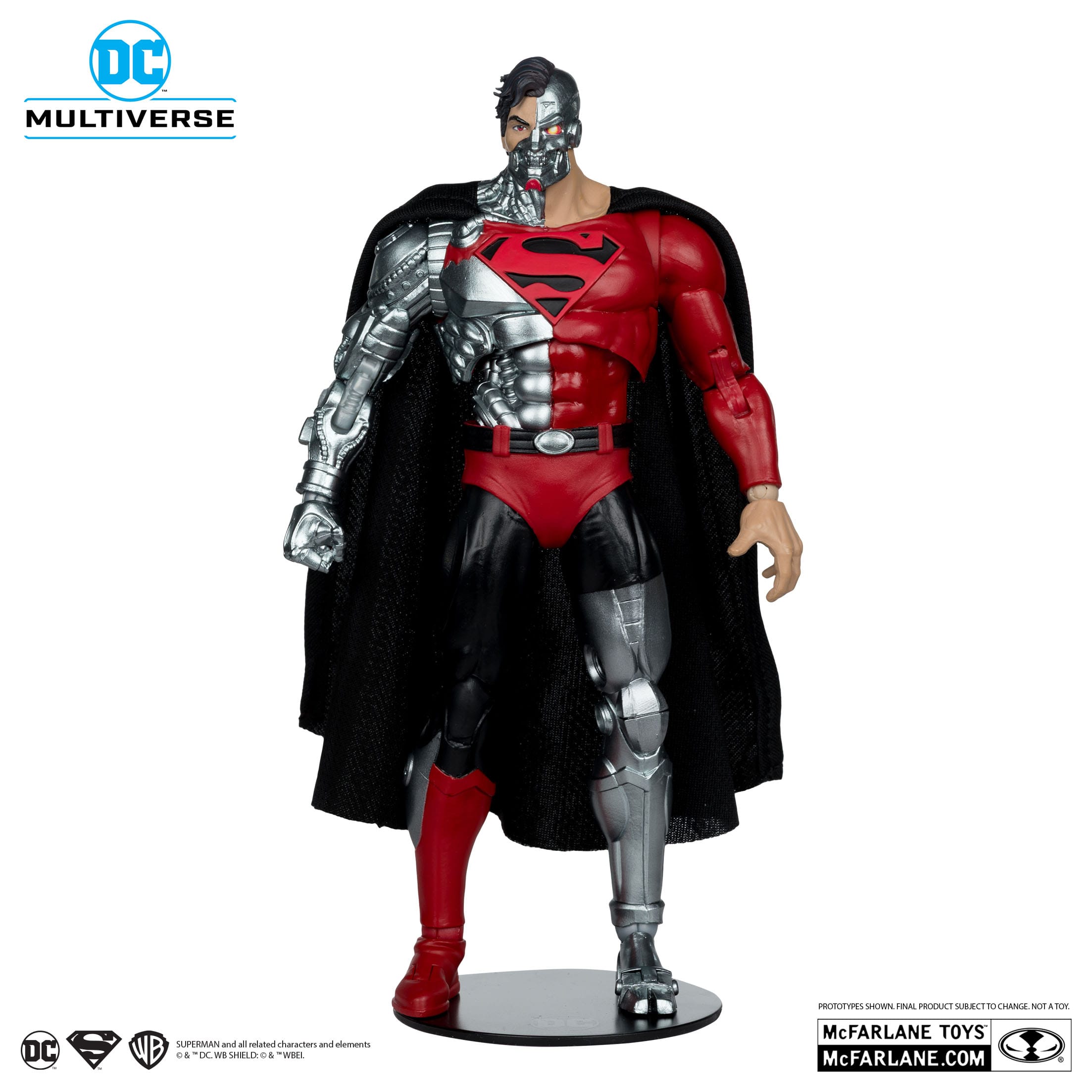 DC Multiverse: Cyborg Superman (Revenge of the Green Lanterns)-Actionfiguren-McFarlane Toys-Mighty Underground
