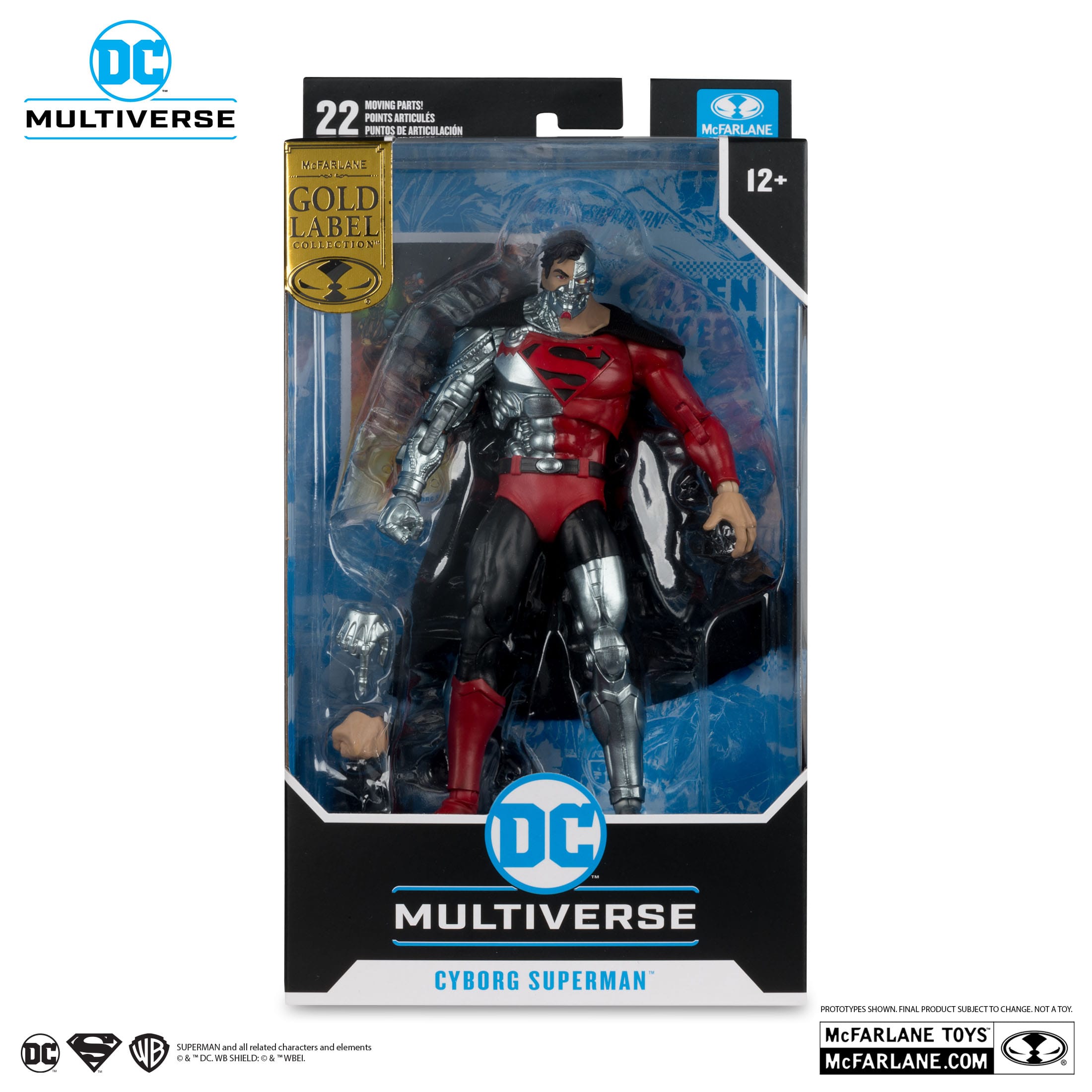 DC Multiverse: Cyborg Superman (Revenge of the Green Lanterns)-Actionfiguren-McFarlane Toys-Mighty Underground