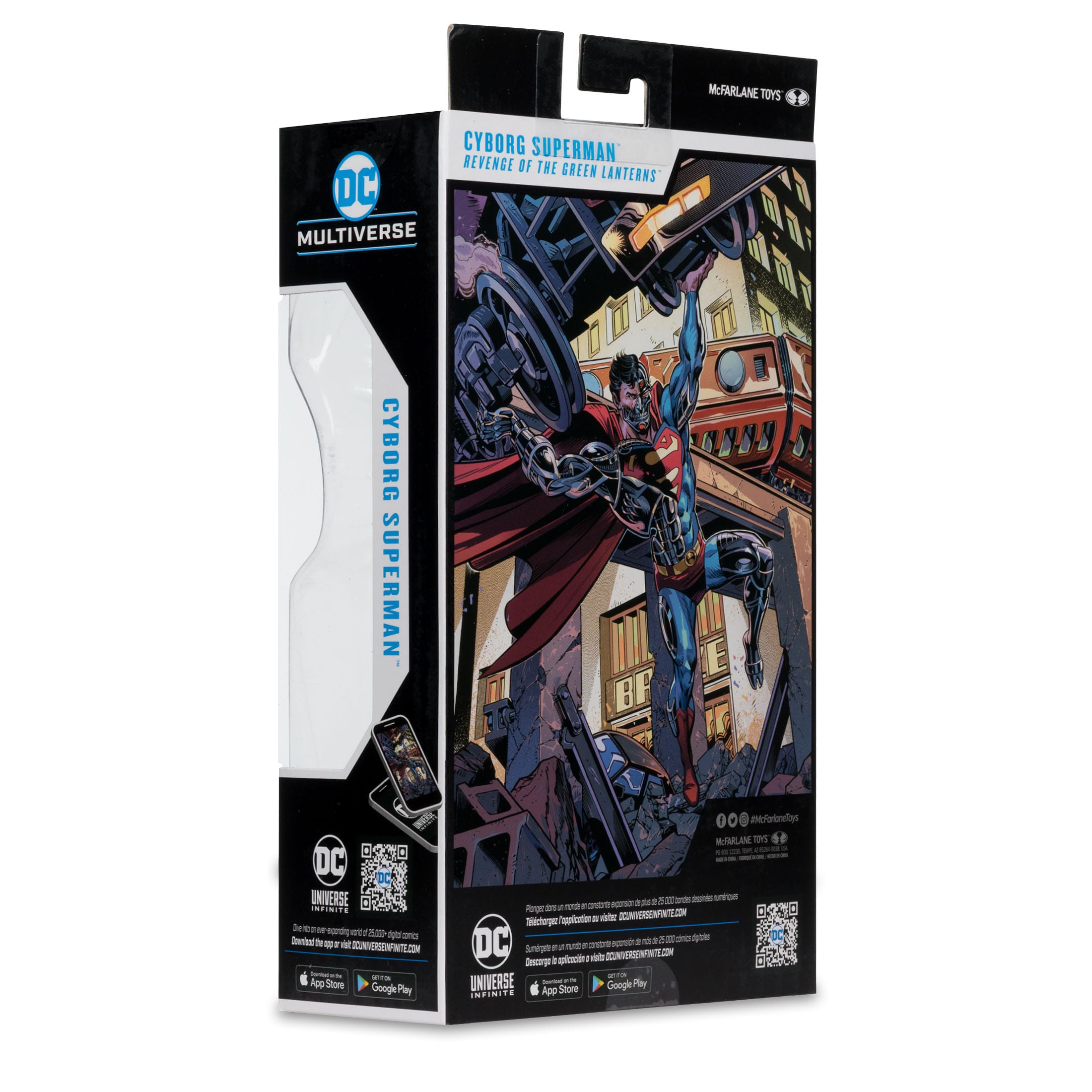 DC Multiverse: Cyborg Superman (Revenge of the Green Lanterns)-Actionfiguren-McFarlane Toys-Mighty Underground