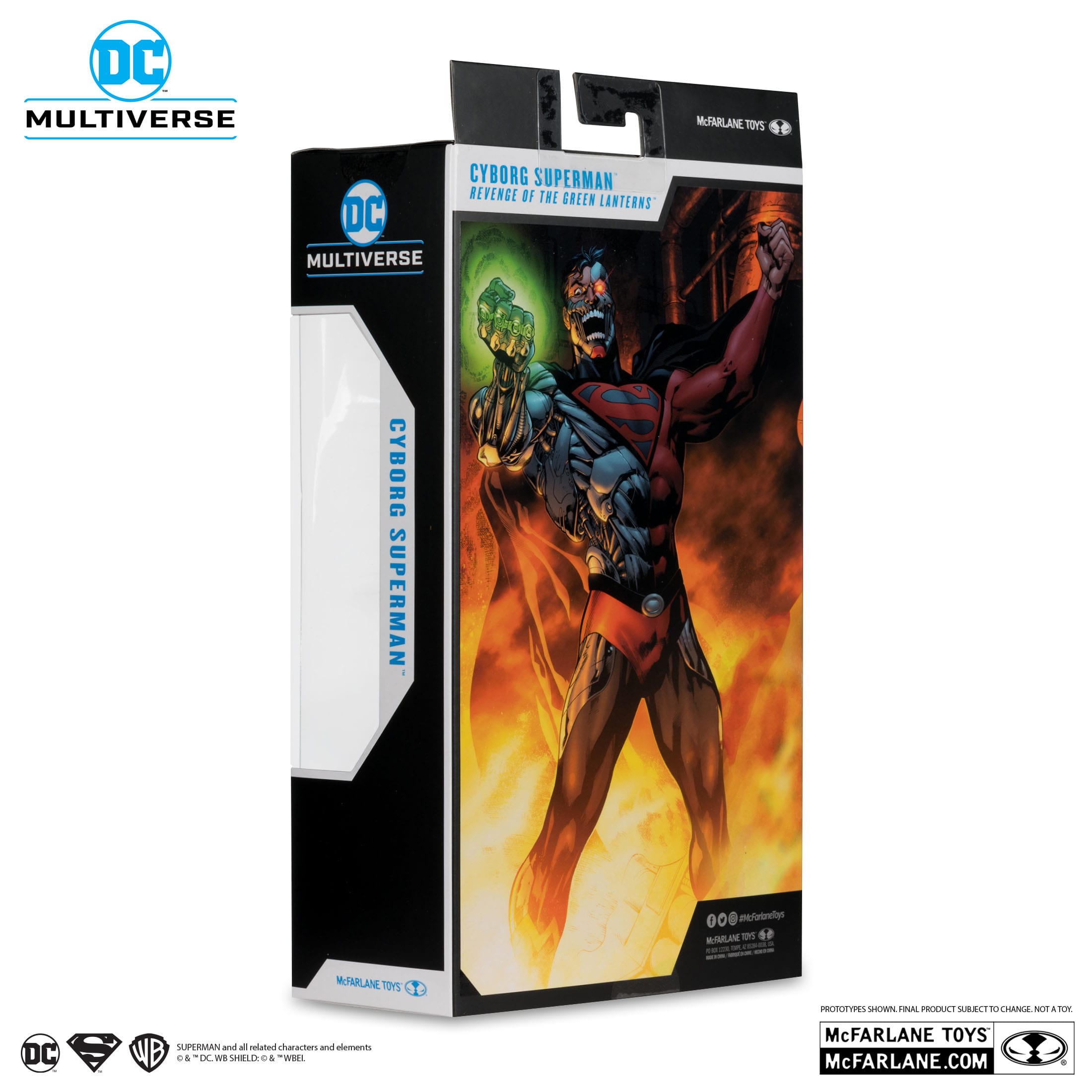 DC Multiverse: Cyborg Superman (Revenge of the Green Lanterns)-Actionfiguren-McFarlane Toys-Mighty Underground