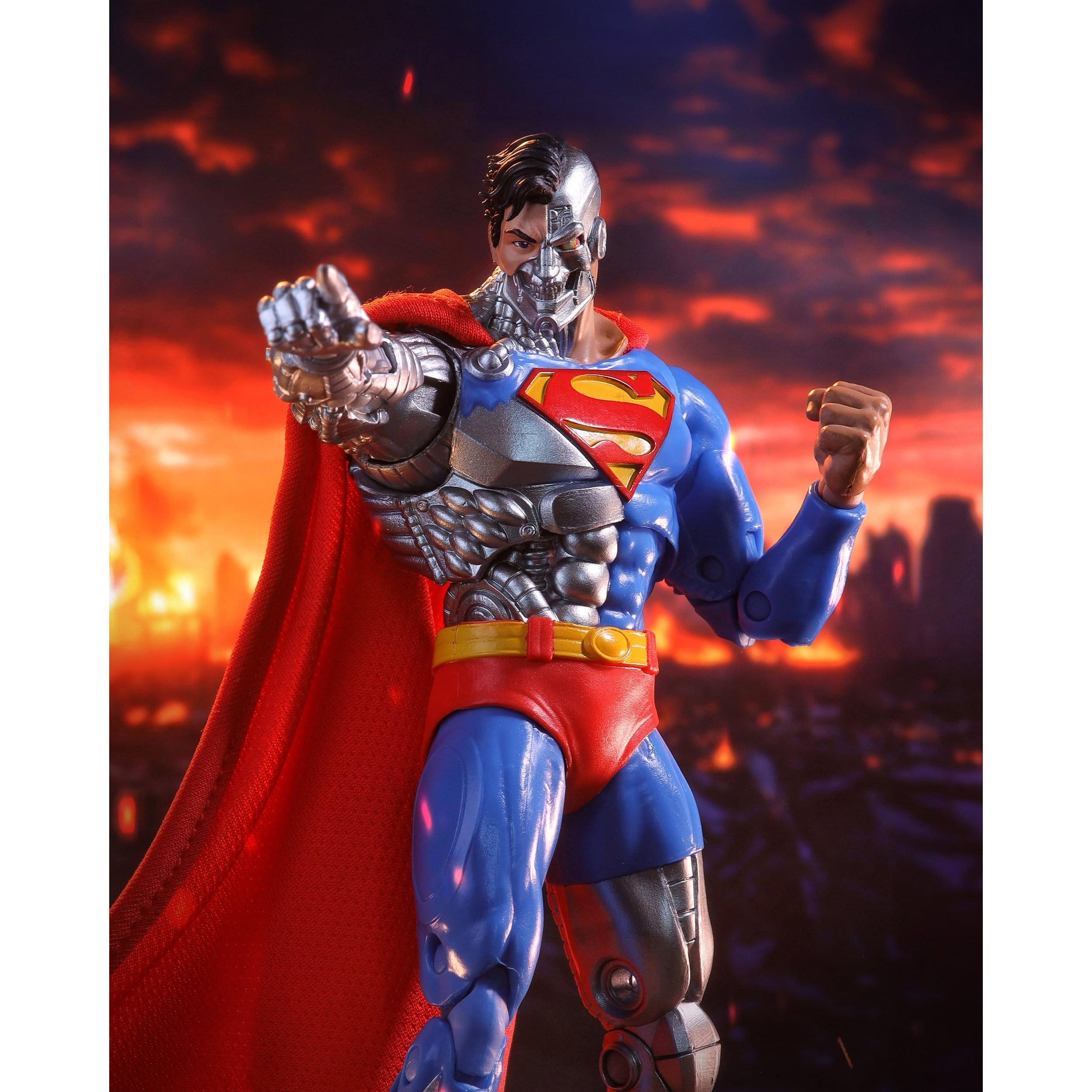 DC Multiverse: Cyborg Superman (Revenge of the Green Lanterns) (Vault Collection)-Actionfiguren-McFarlane Toys-Mighty Underground