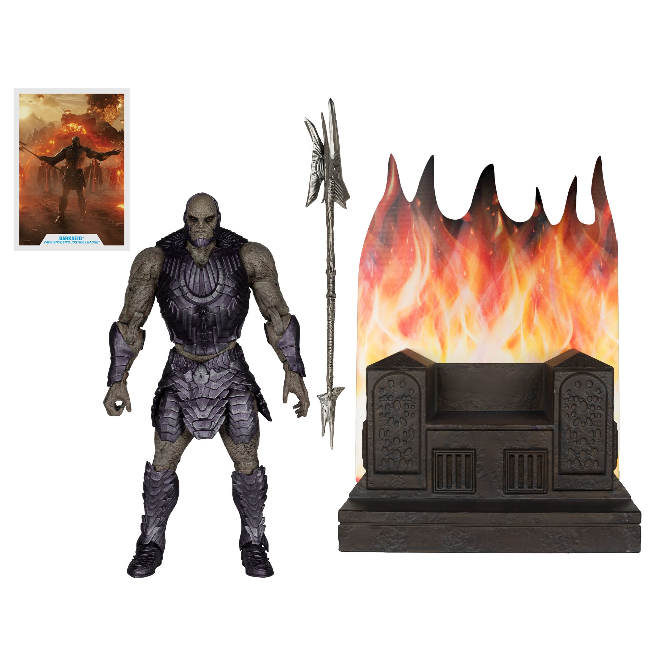 DC Multiverse: Darkseid with Throne (Zack Snyder's Justice League) - Megafig-Actionfiguren-McFarlane Toys-Mighty Underground