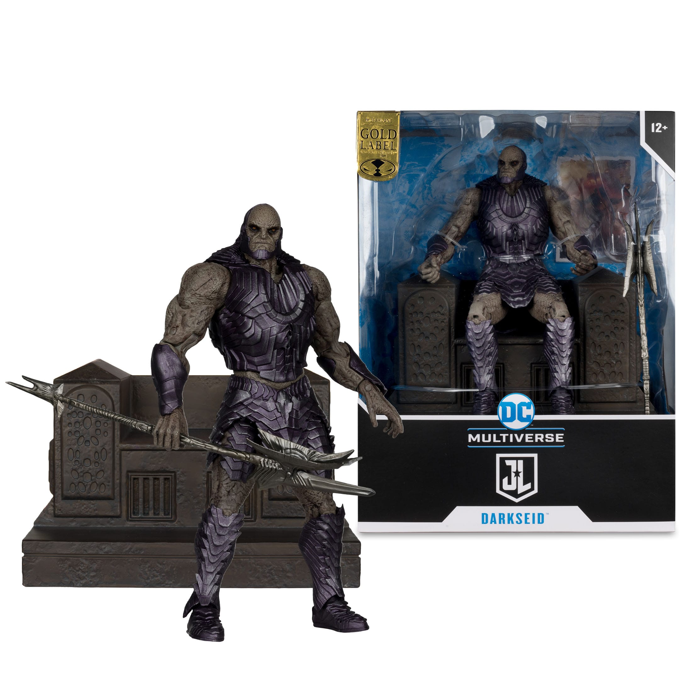 DC Multiverse: Darkseid with Throne (Zack Snyder's Justice League) - Megafig-Actionfiguren-McFarlane Toys-Mighty Underground