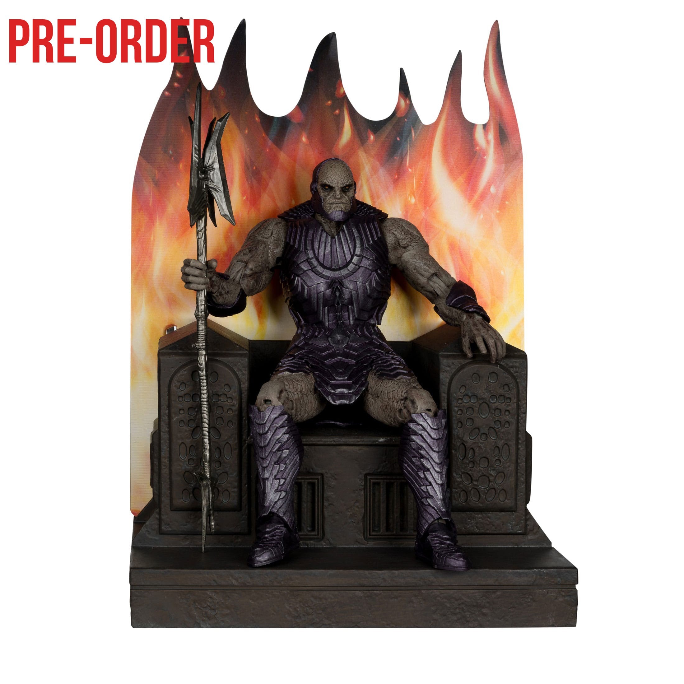 DC Multiverse: Darkseid with Throne (Zack Snyder's Justice League) - Megafig-Actionfiguren-McFarlane Toys-Mighty Underground