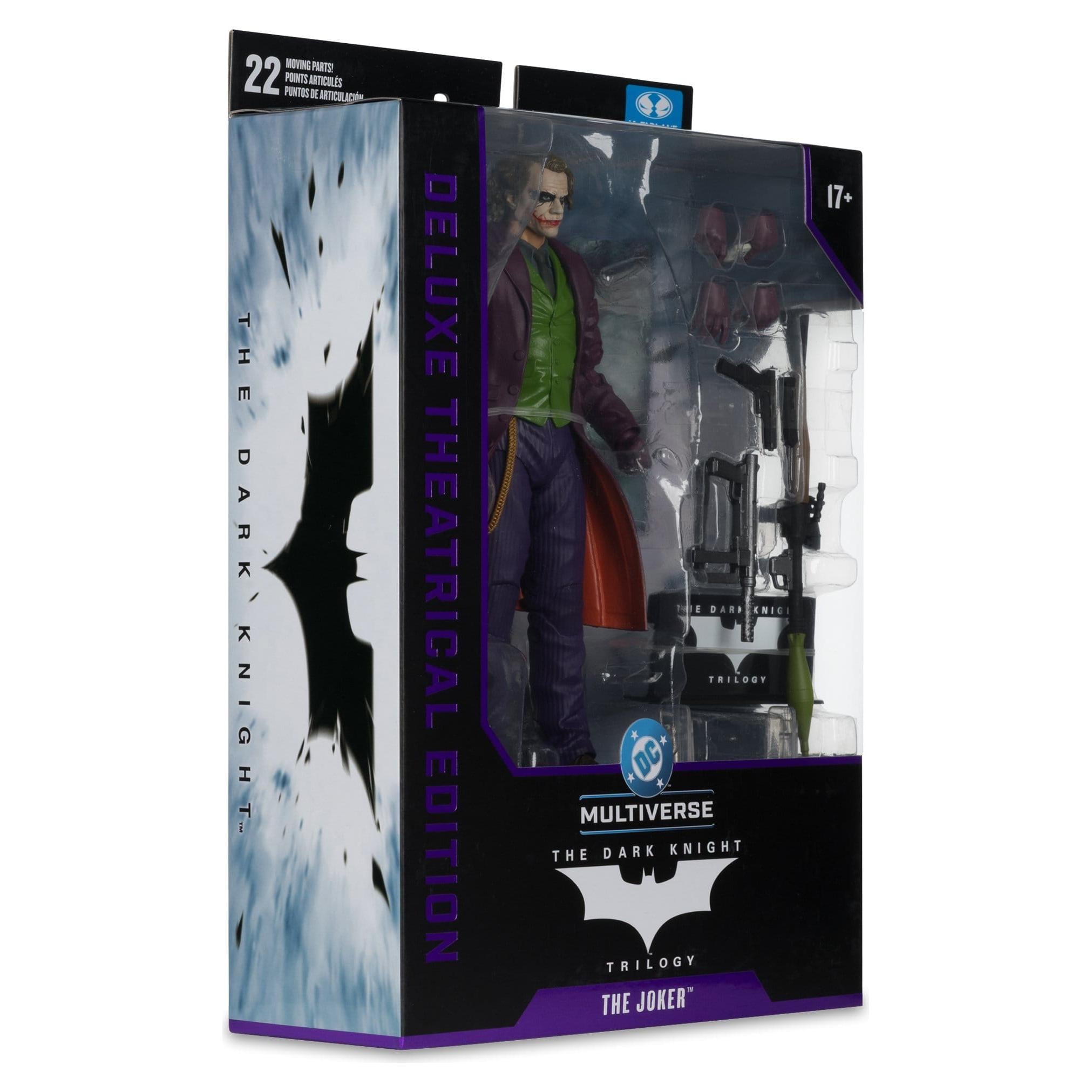 DC Multiverse Deluxe: Joker (The Dark Knight, Theatrical Edition)-Actionfiguren-McFarlane Toys-Mighty Underground