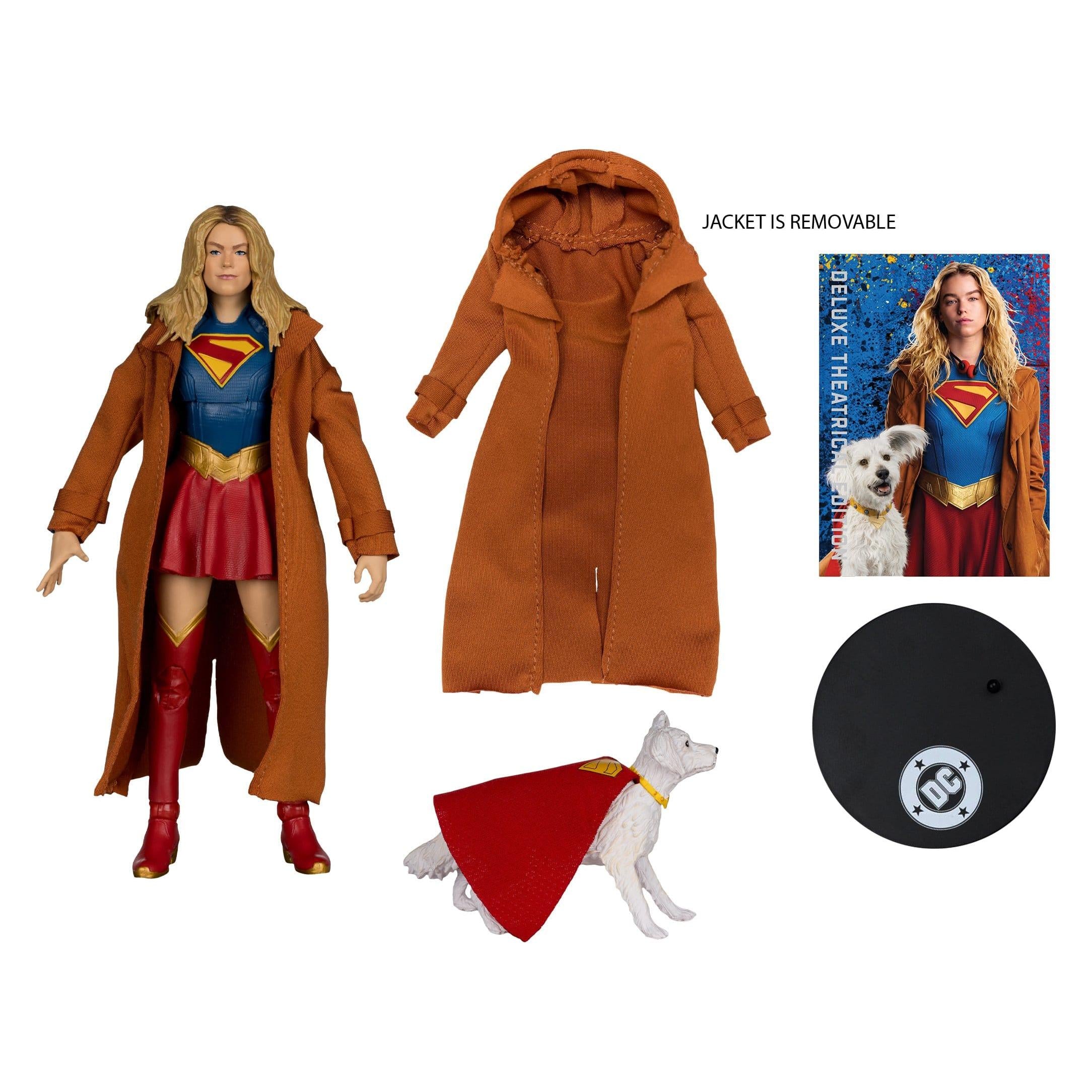 DC Multiverse Deluxe: Supergirl & Krypto (Theatrical Edition, Gold Label, 2026)-Actionfiguren-McFarlane Toys-Mighty Underground