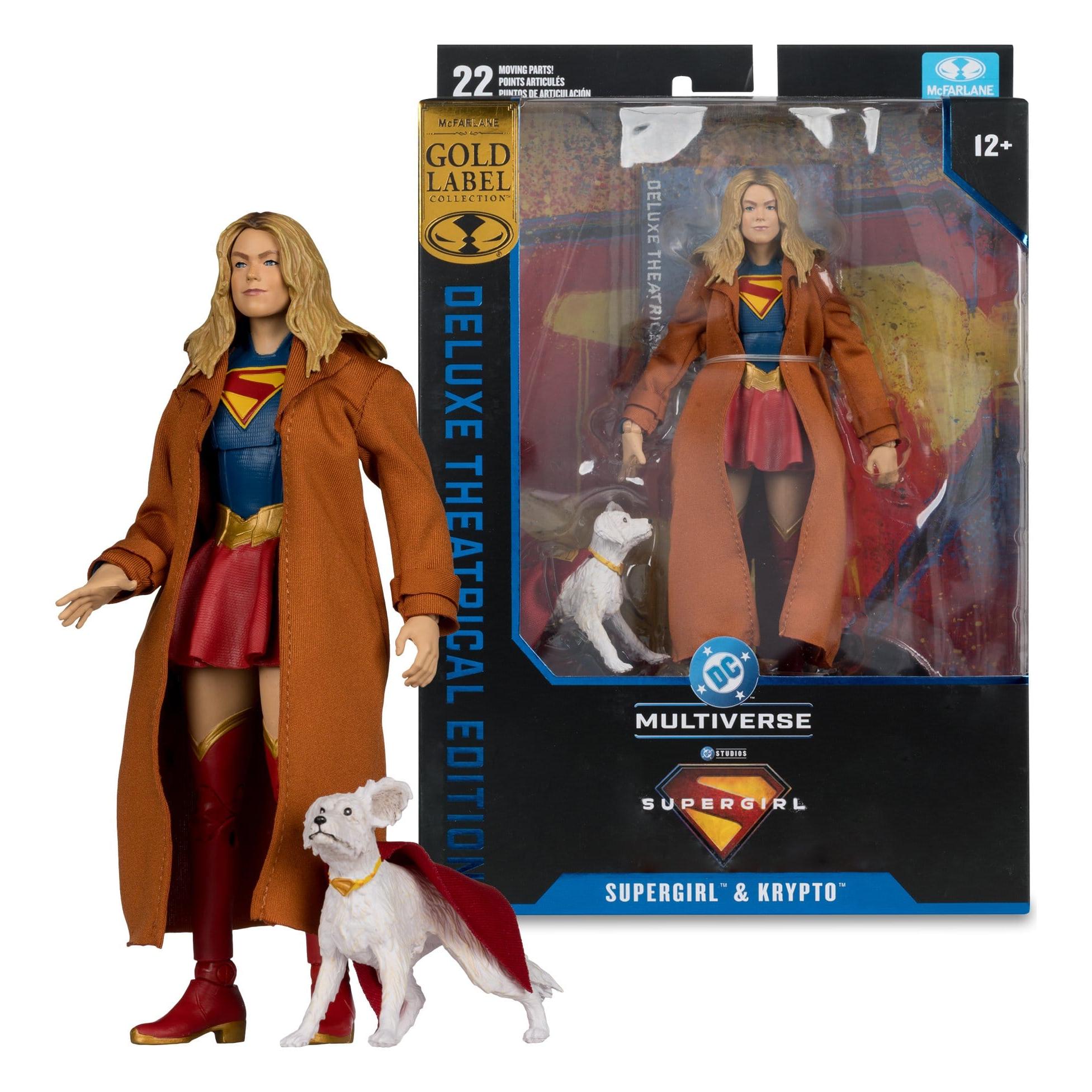 DC Multiverse Deluxe: Supergirl & Krypto (Theatrical Edition, Gold Label, 2026)-Actionfiguren-McFarlane Toys-Mighty Underground