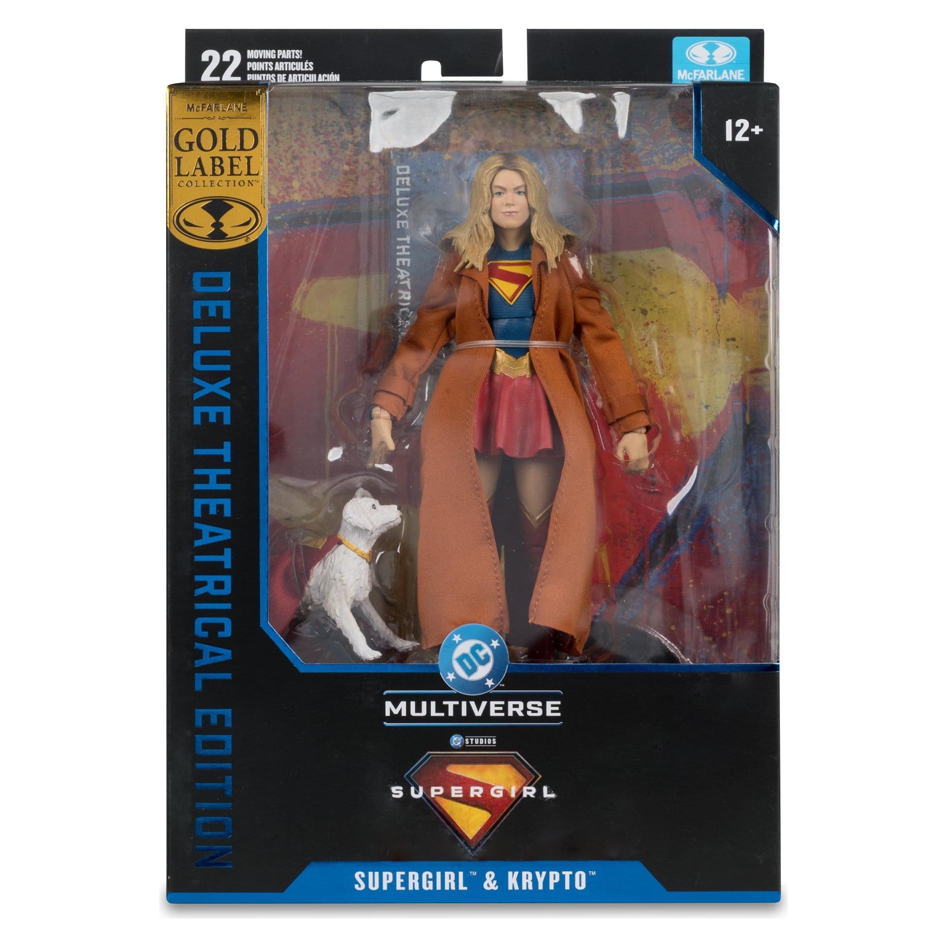 DC Multiverse Deluxe: Supergirl & Krypto (Theatrical Edition, Gold Label, 2026)-Actionfiguren-McFarlane Toys-Mighty Underground