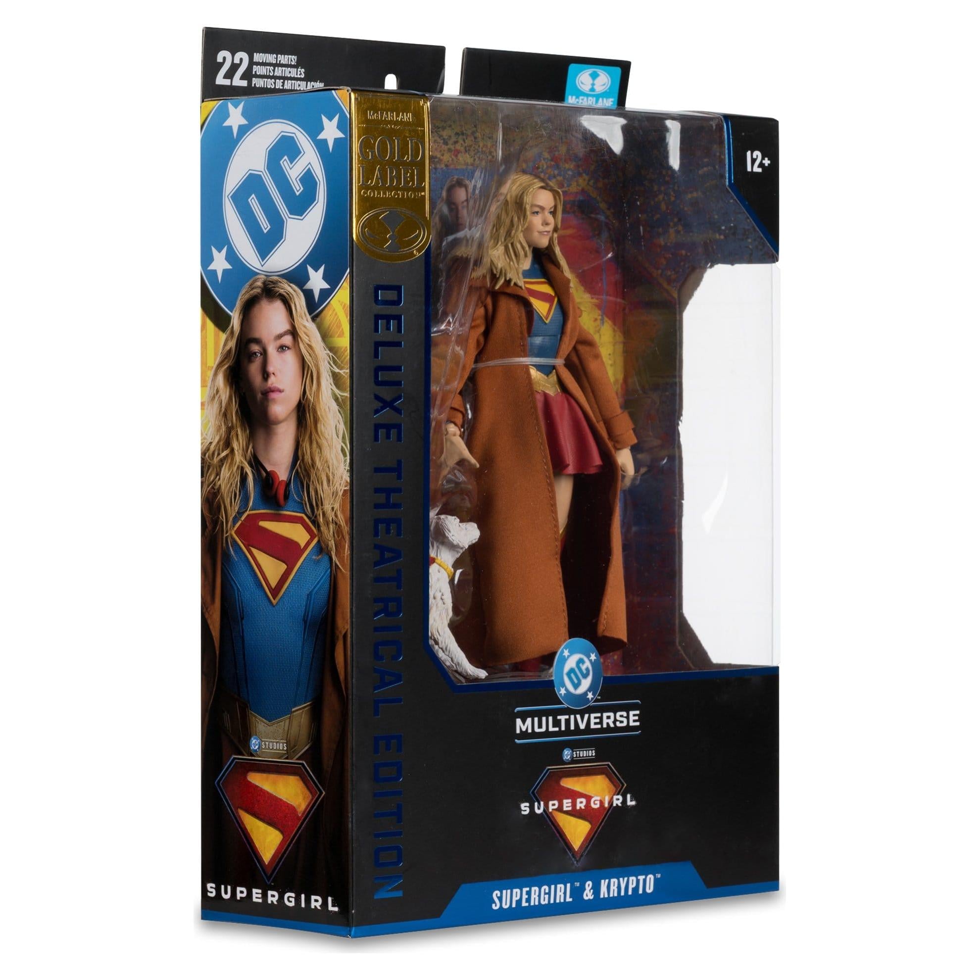 DC Multiverse Deluxe: Supergirl & Krypto (Theatrical Edition, Gold Label, 2026)-Actionfiguren-McFarlane Toys-Mighty Underground