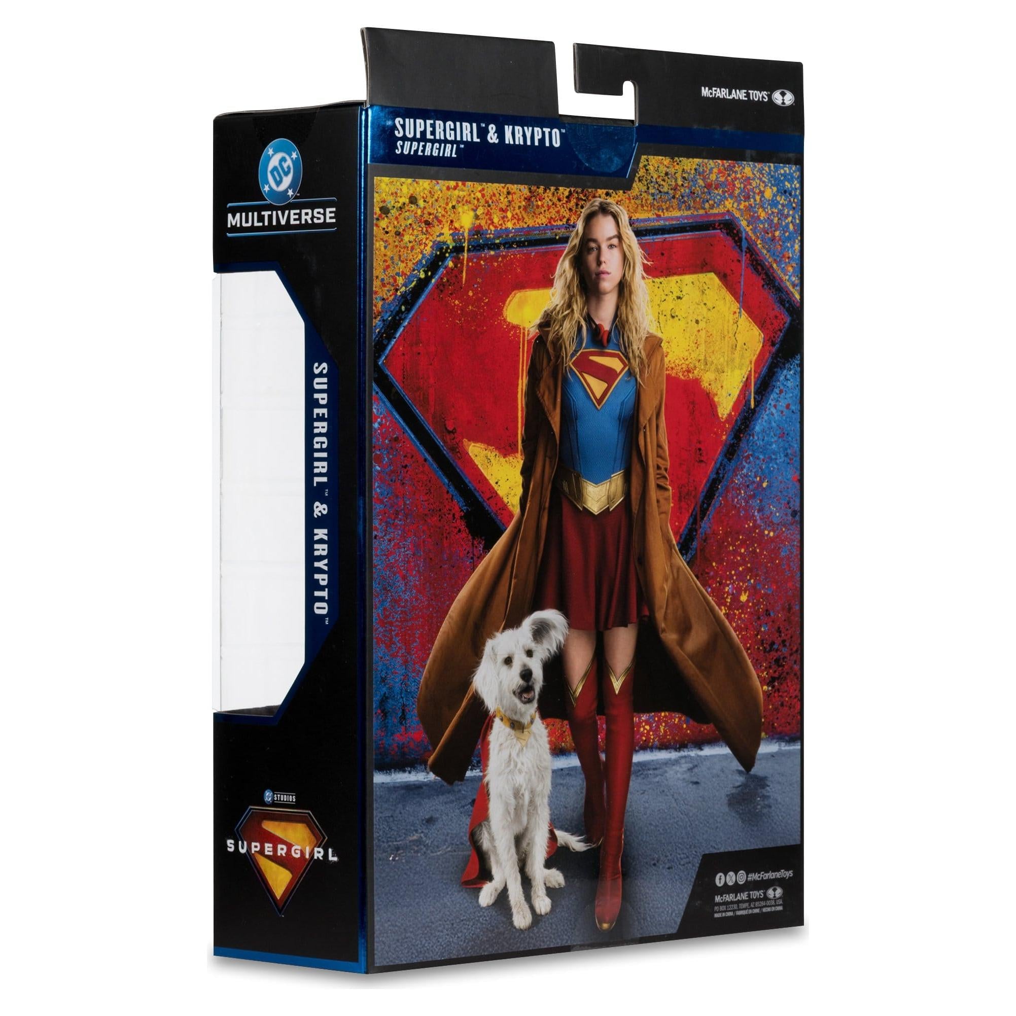DC Multiverse Deluxe: Supergirl & Krypto (Theatrical Edition, Gold Label, 2026)-Actionfiguren-McFarlane Toys-Mighty Underground