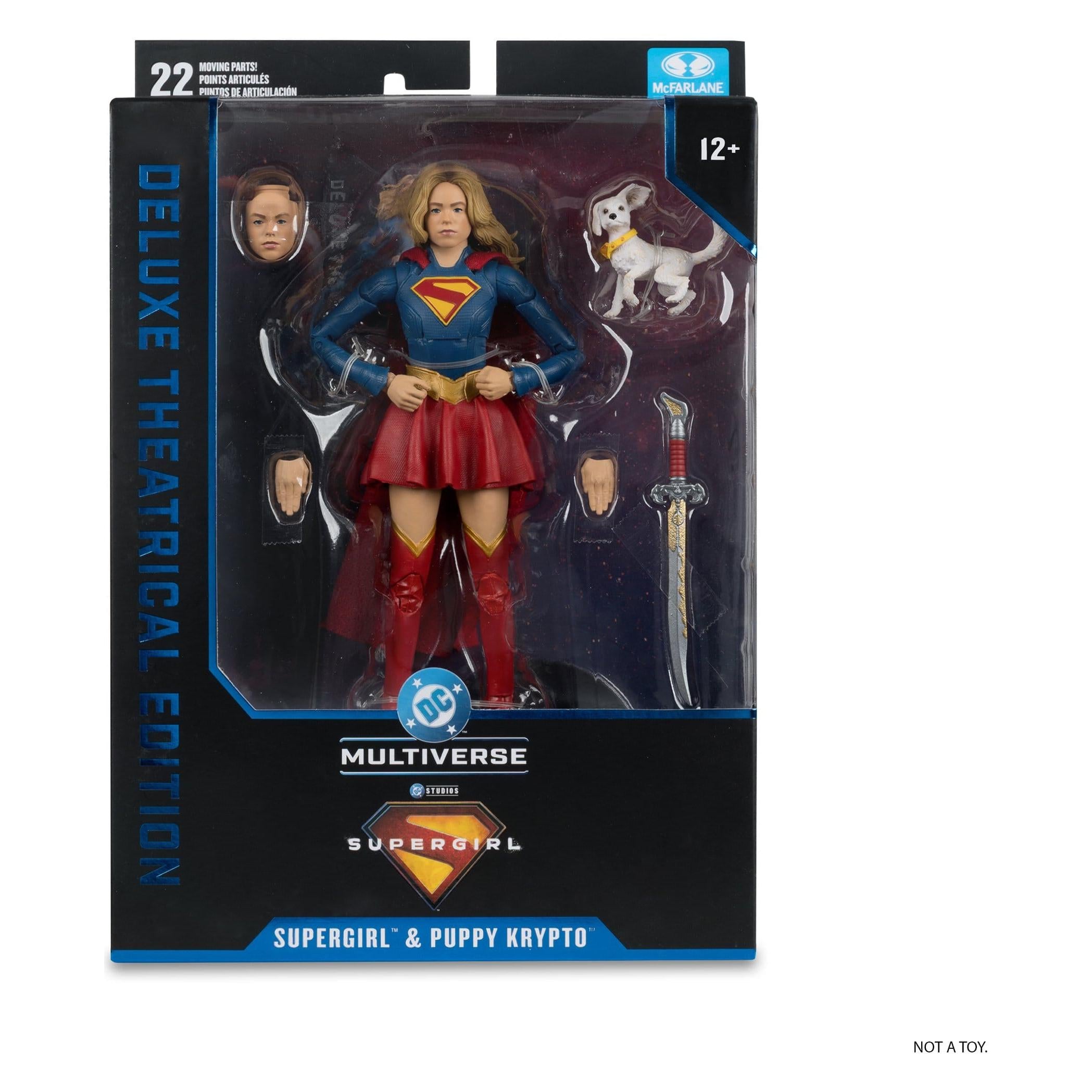 DC Multiverse Deluxe: Supergirl & Puppy Krypto (Theatrical Edition, 2026)-Actionfiguren-McFarlane Toys-Mighty Underground