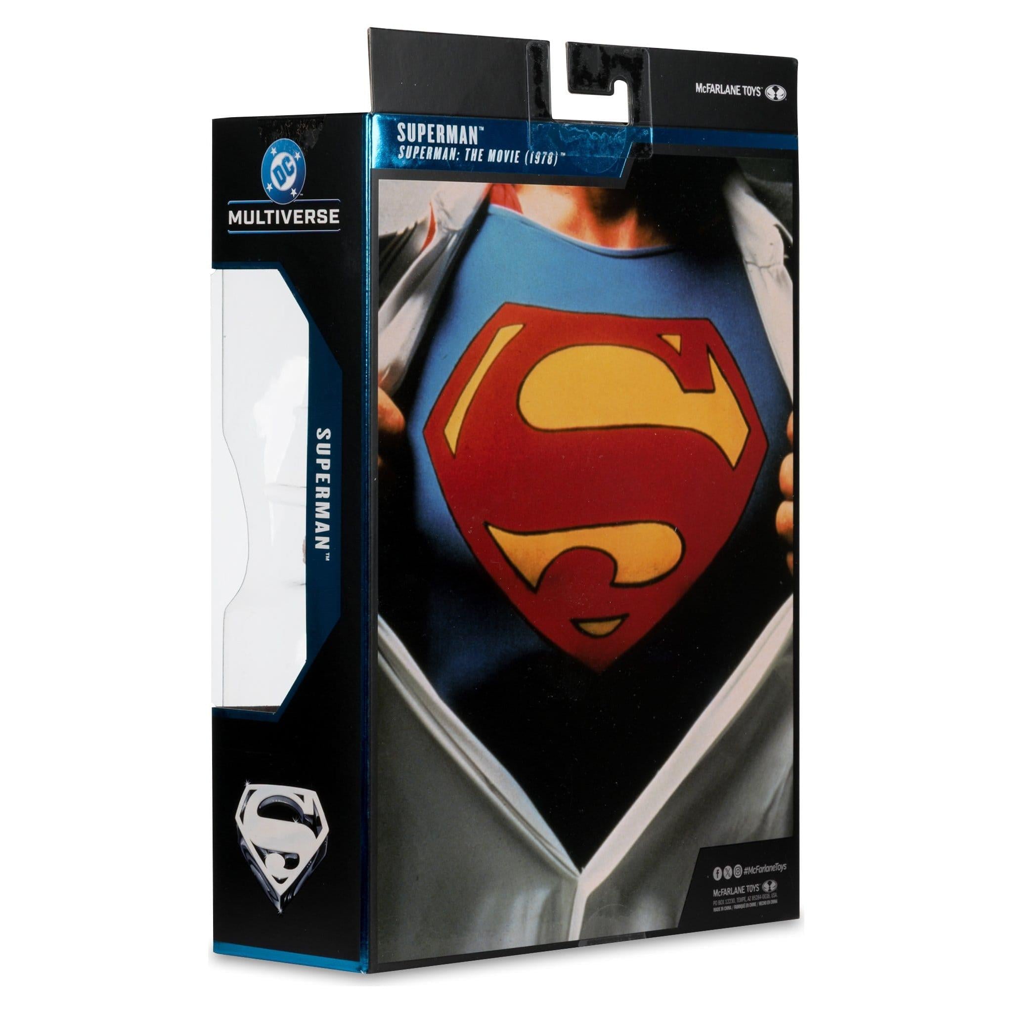DC Multiverse Deluxe: Superman 1978 (Theatrical Edition)-Actionfiguren-McFarlane Toys-Mighty Underground