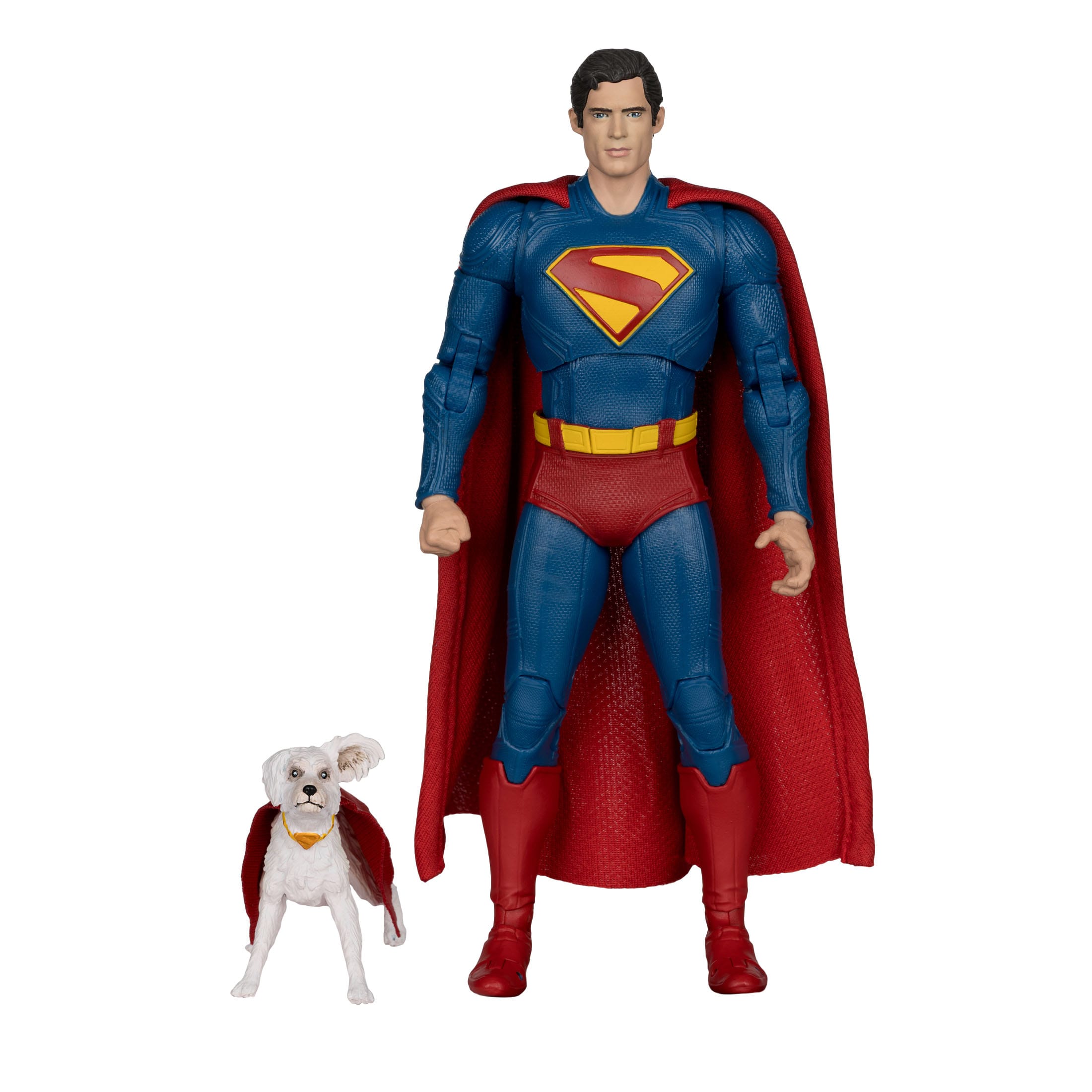 DC Multiverse Deluxe: Superman with Krypto the Super Dog (Superman 2025)-Actionfiguren-McFarlane Toys-Mighty Underground