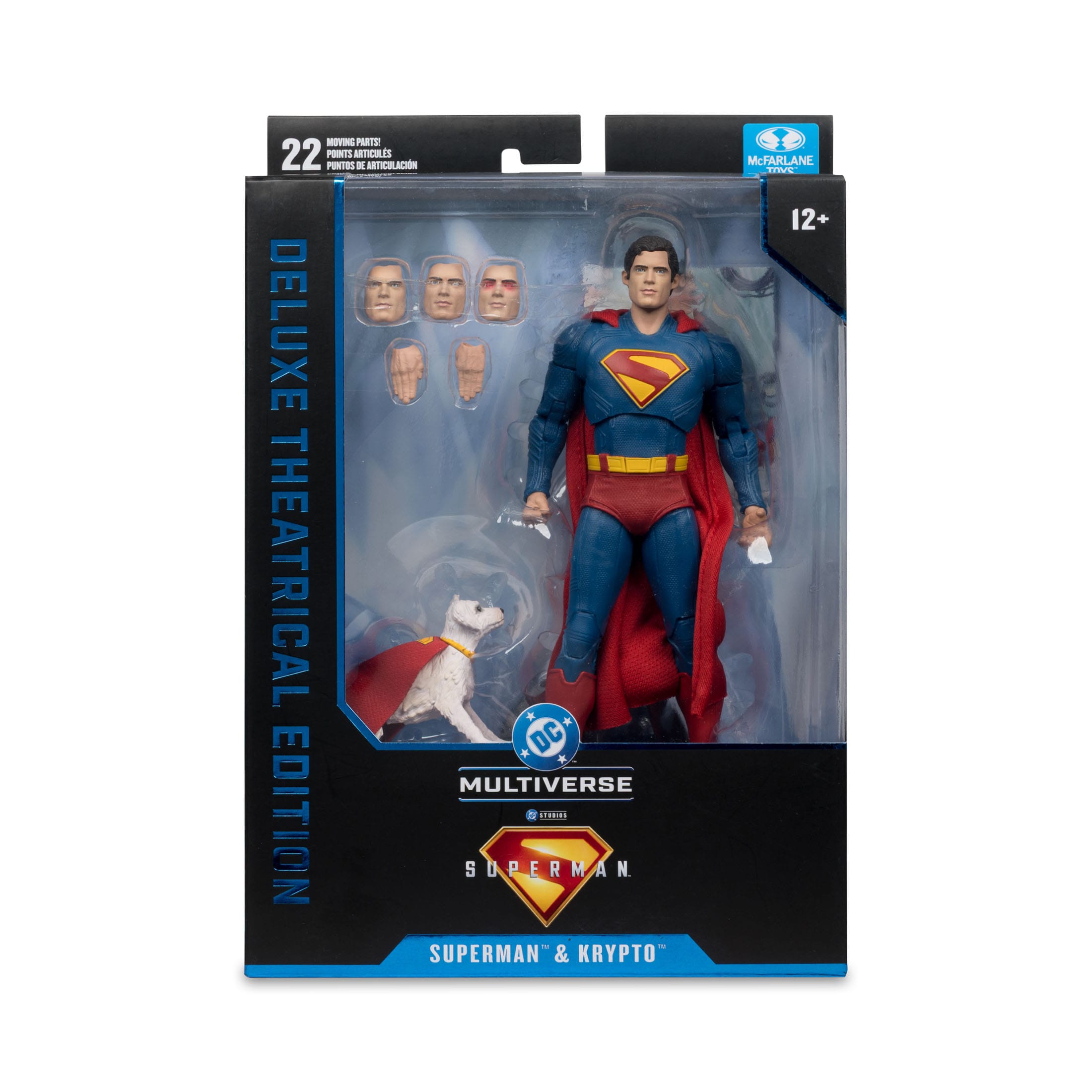DC Multiverse Deluxe: Superman with Krypto the Super Dog (Superman 2025)-Actionfiguren-McFarlane Toys-Mighty Underground