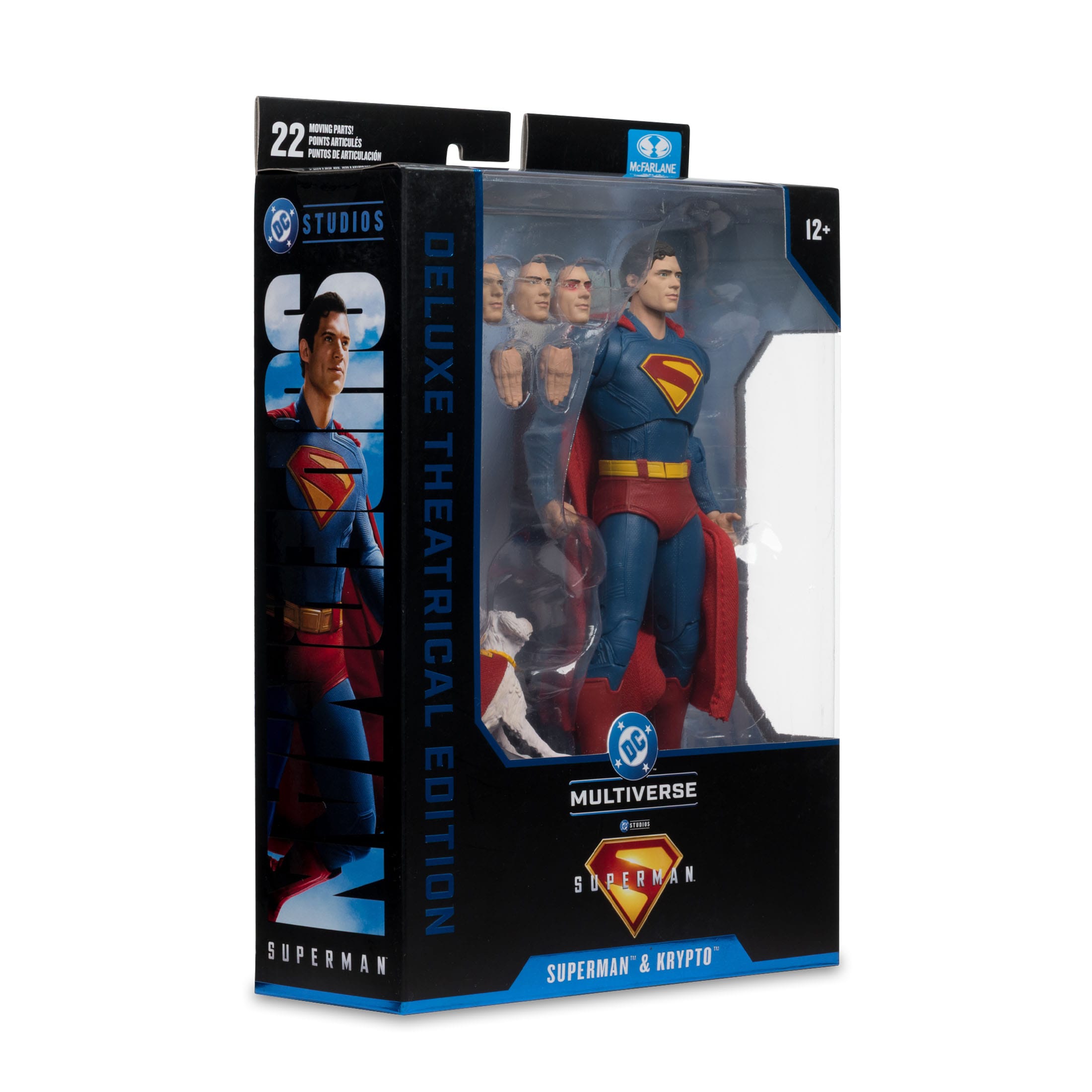 DC Multiverse Deluxe: Superman with Krypto the Super Dog (Superman 2025)-Actionfiguren-McFarlane Toys-Mighty Underground