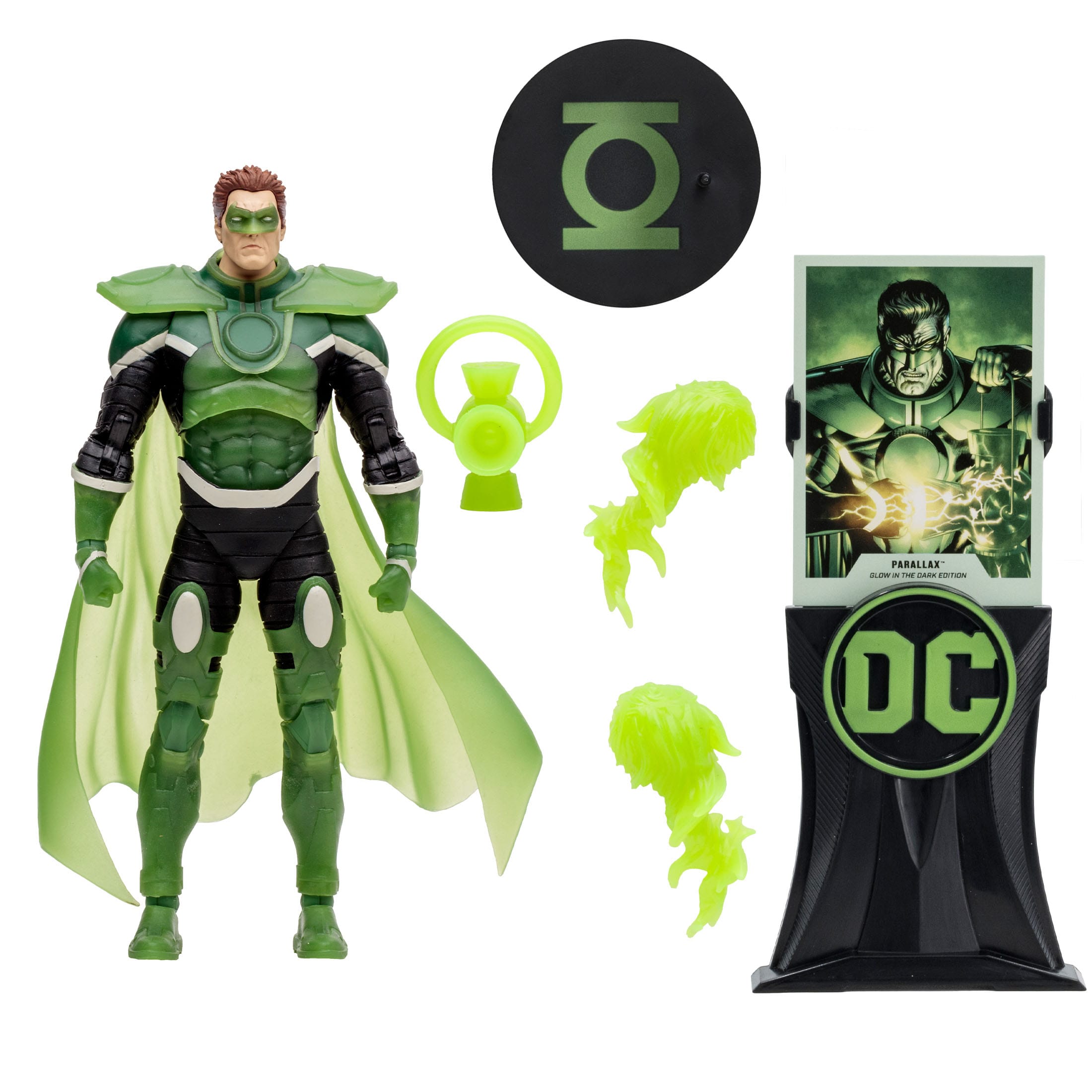 DC Multiverse: Hal Jordan Parallax (GITD, Gold Label)-Actionfiguren-McFarlane Toys-Mighty Underground