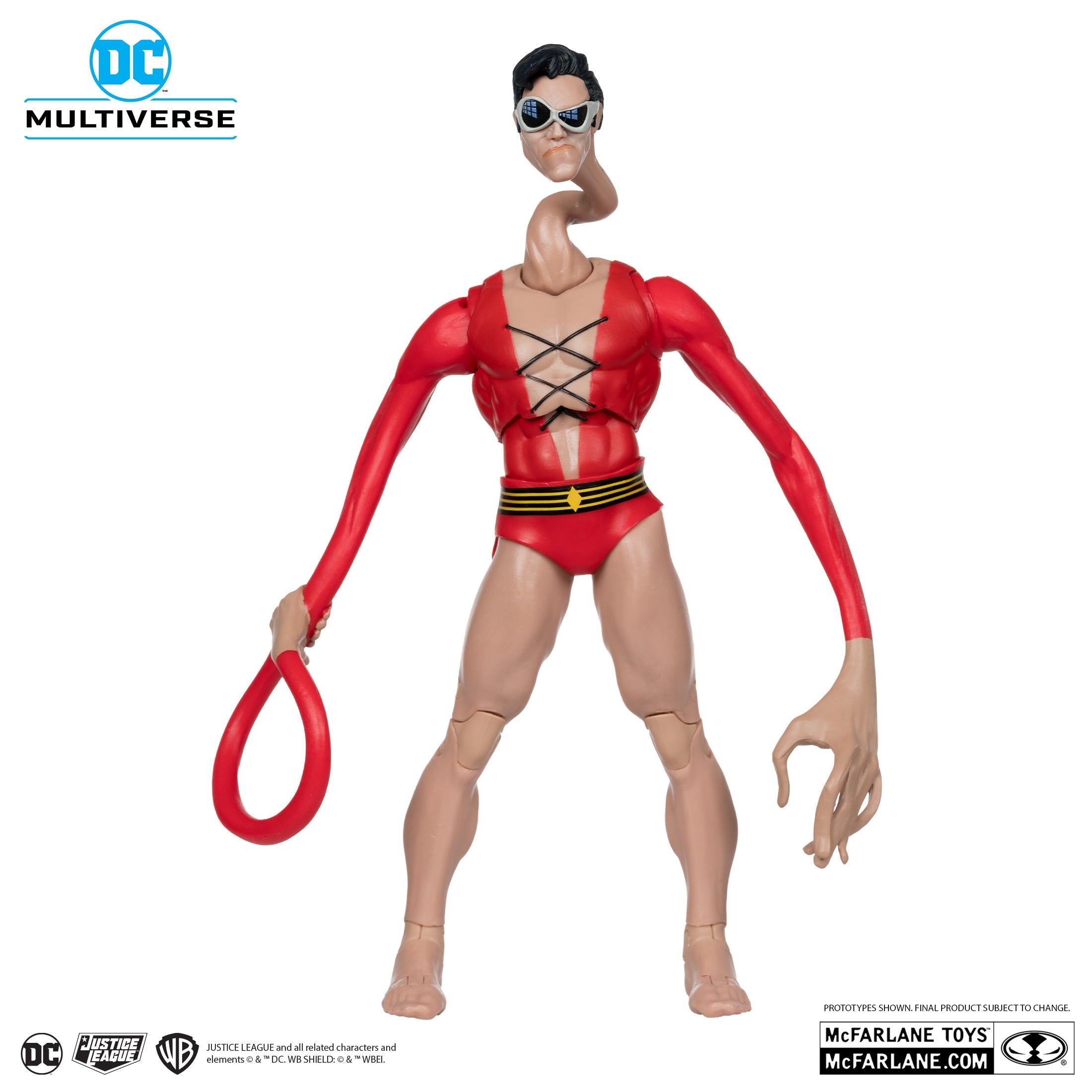 DC Multiverse: JLA - 4 Figuren + Plastic Man BAF-Set-Actionfiguren-McFarlane Toys-Mighty Underground