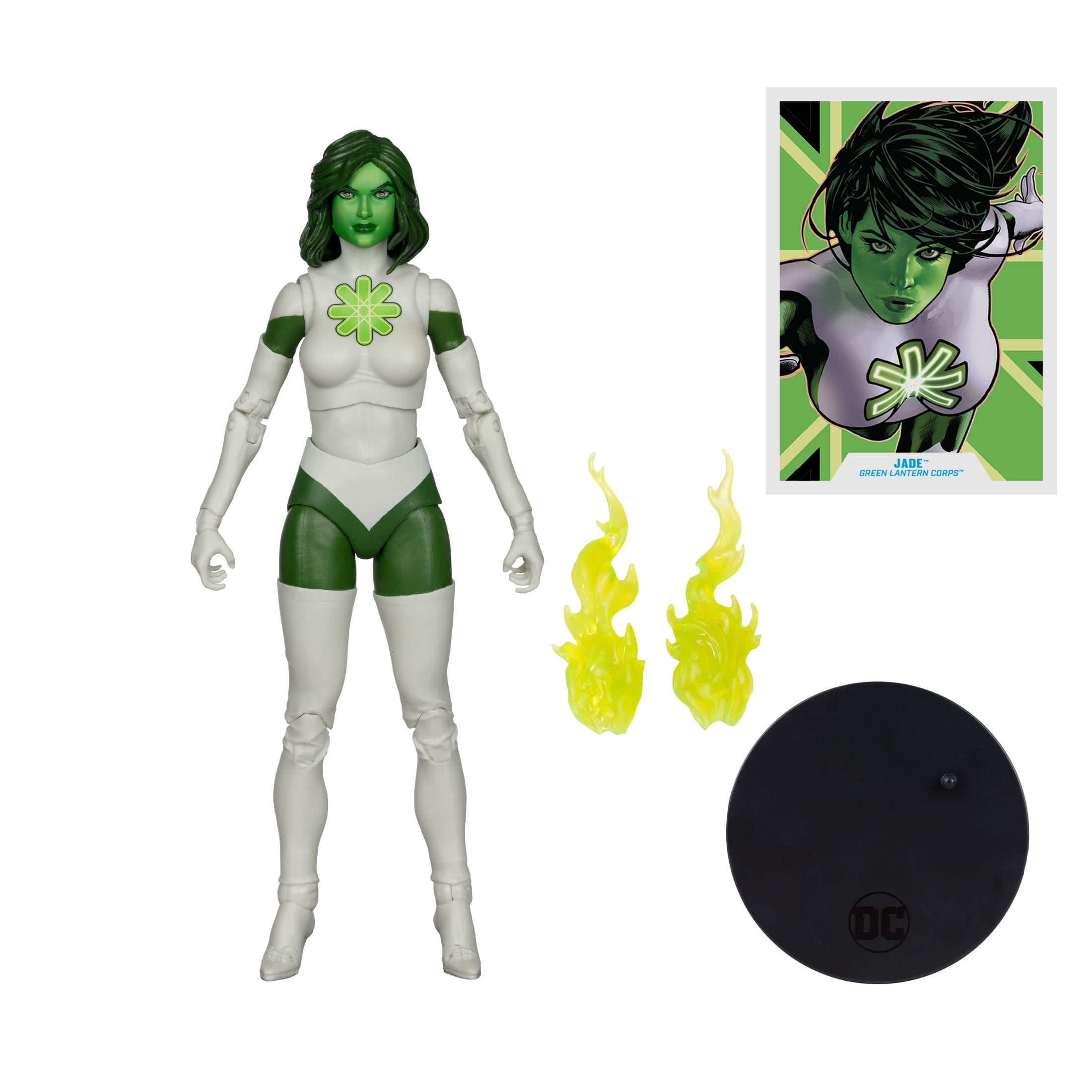 DC Multiverse: Jade (Green Lantern Corps) [Red Platinum Edition]-Actionfiguren-McFarlane Toys-Mighty Underground