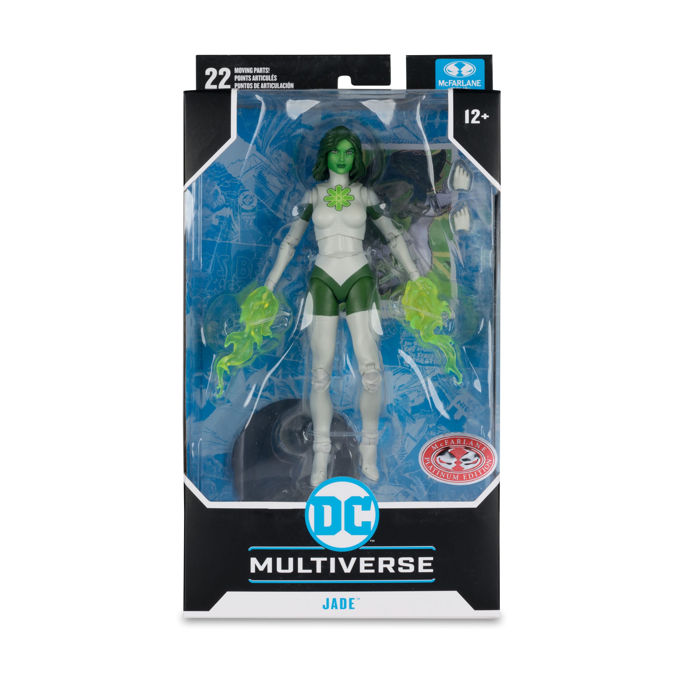 DC Multiverse: Jade (Green Lantern Corps) [Red Platinum Edition]-Actionfiguren-McFarlane Toys-Mighty Underground