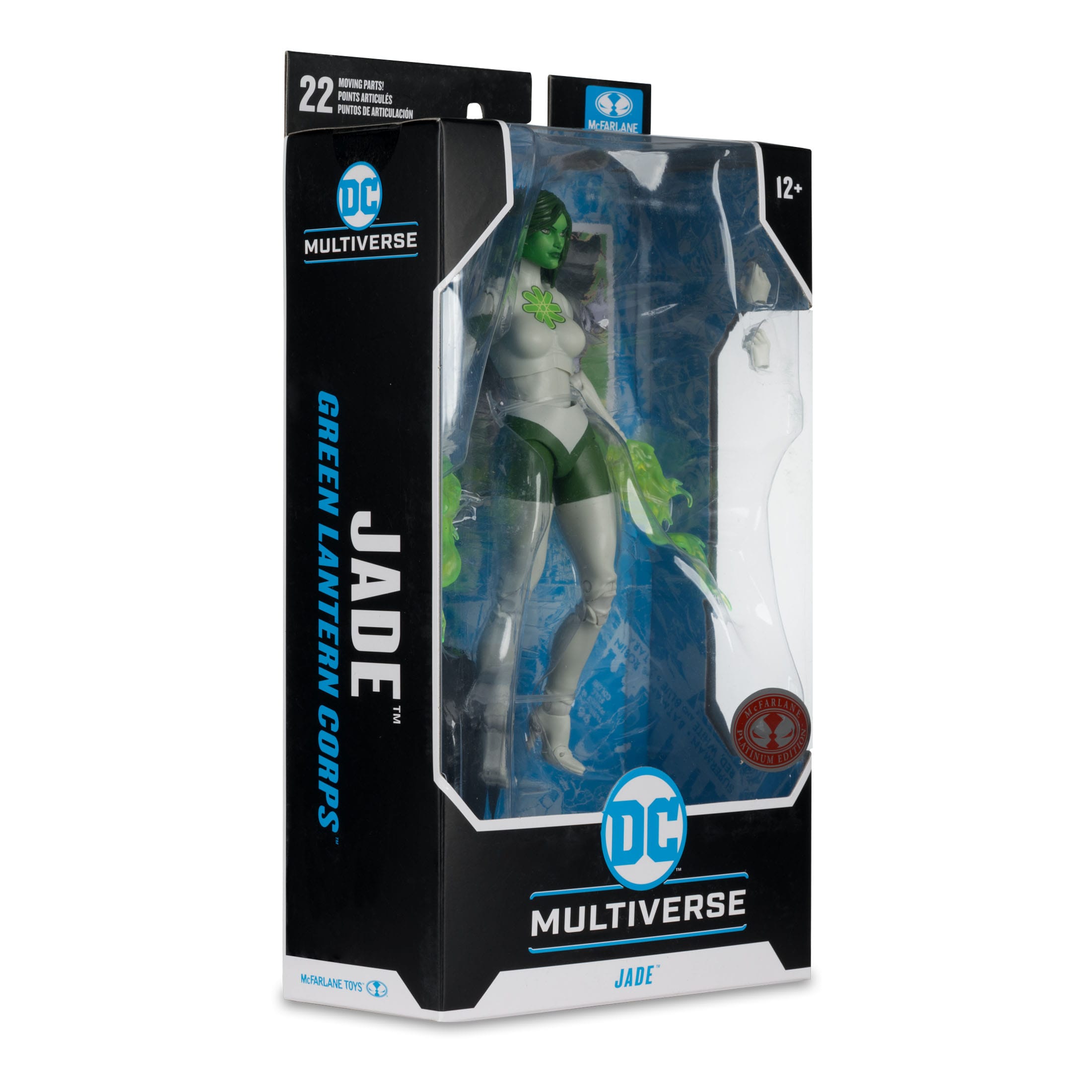 DC Multiverse: Jade (Green Lantern Corps) [Red Platinum Edition]-Actionfiguren-McFarlane Toys-Mighty Underground