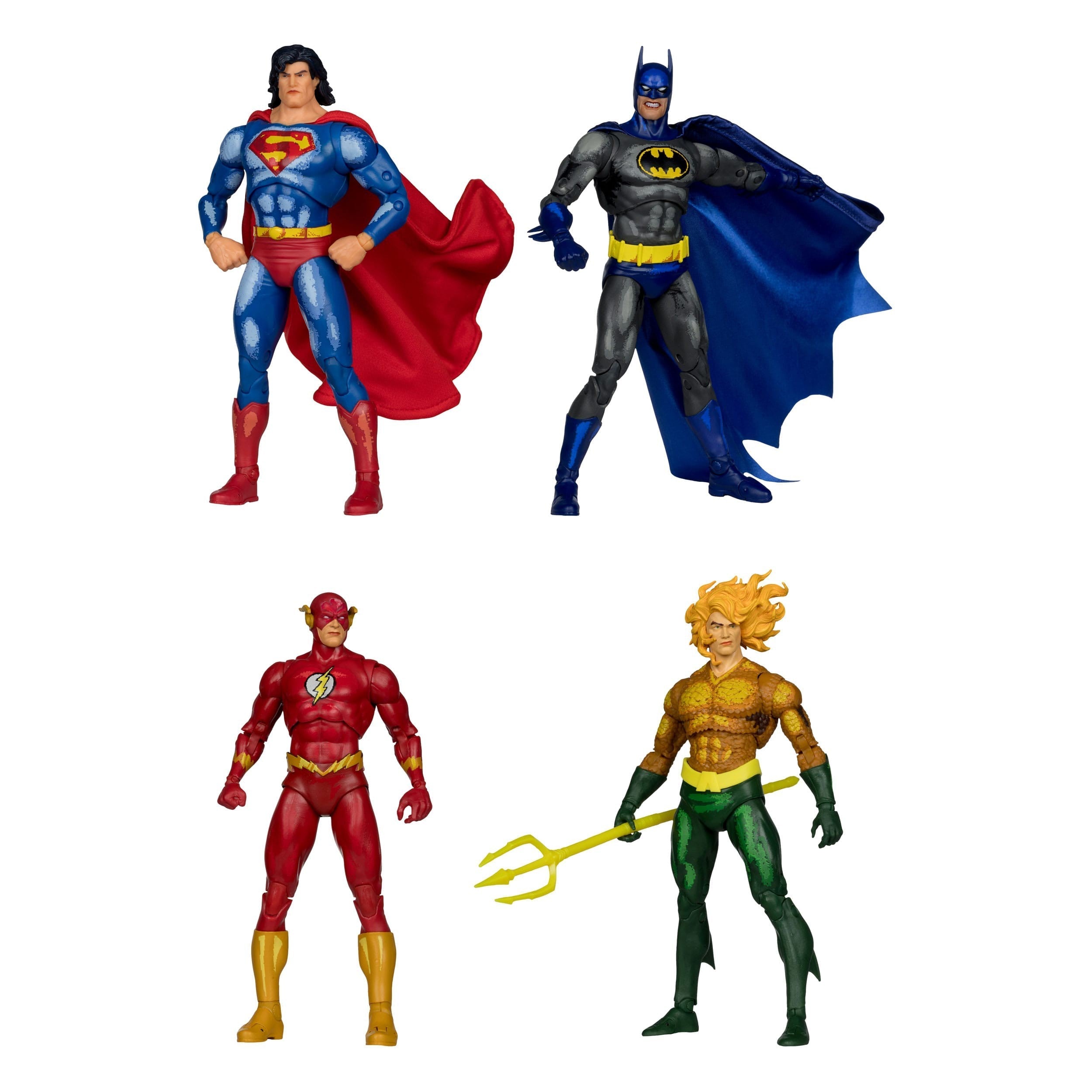 DC Multiverse: Justice League Task Force - 6 Figuren + Darkseid BAF-Set-Actionfiguren-McFarlane Toys-Mighty Underground