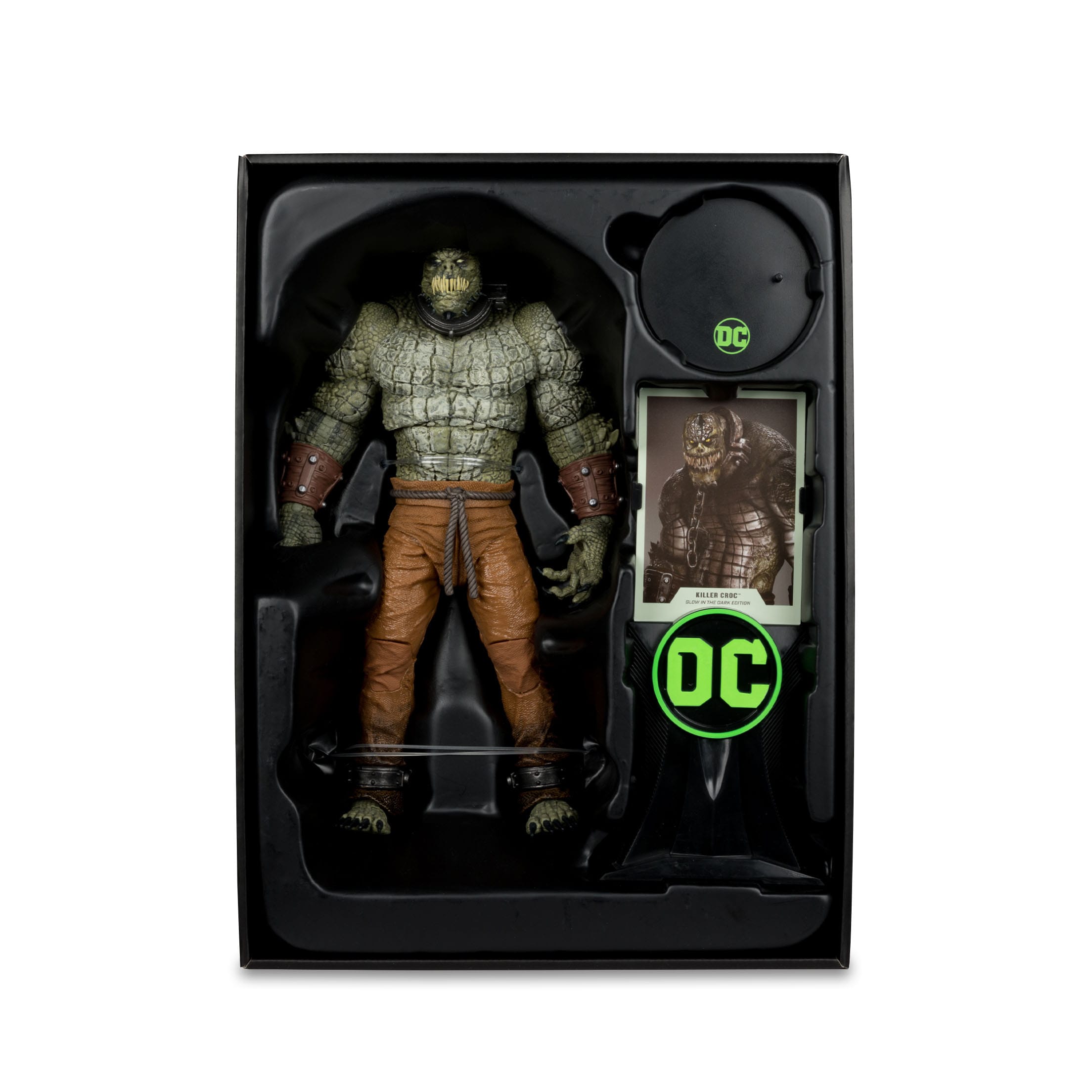 DC Multiverse: Killer Croc (GITD, Gold Label)-Actionfiguren-McFarlane Toys-Mighty Underground