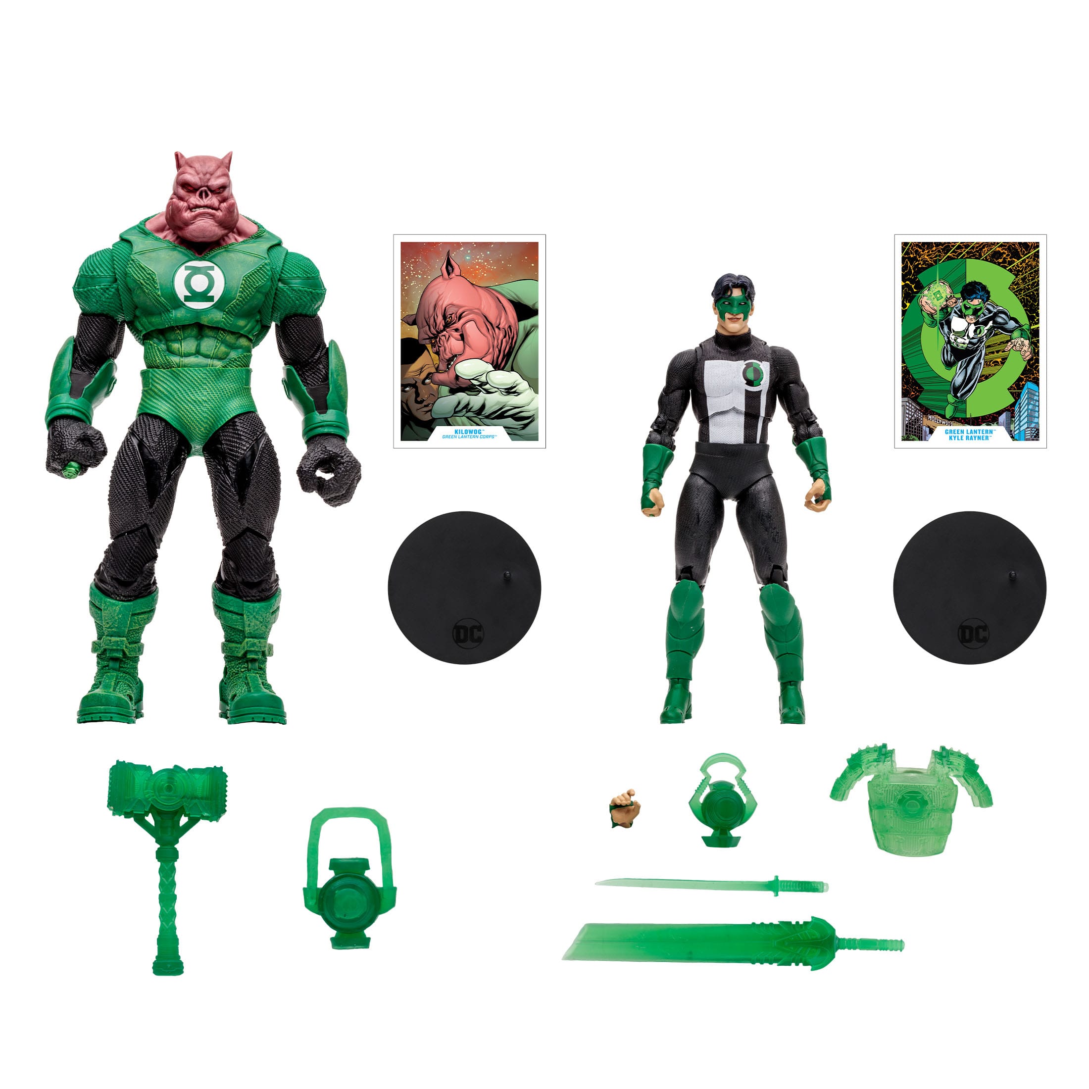 DC Multiverse: Kilowog & Green Lantern (Gold Label) 2-Pack-Actionfiguren-McFarlane Toys-Mighty Underground