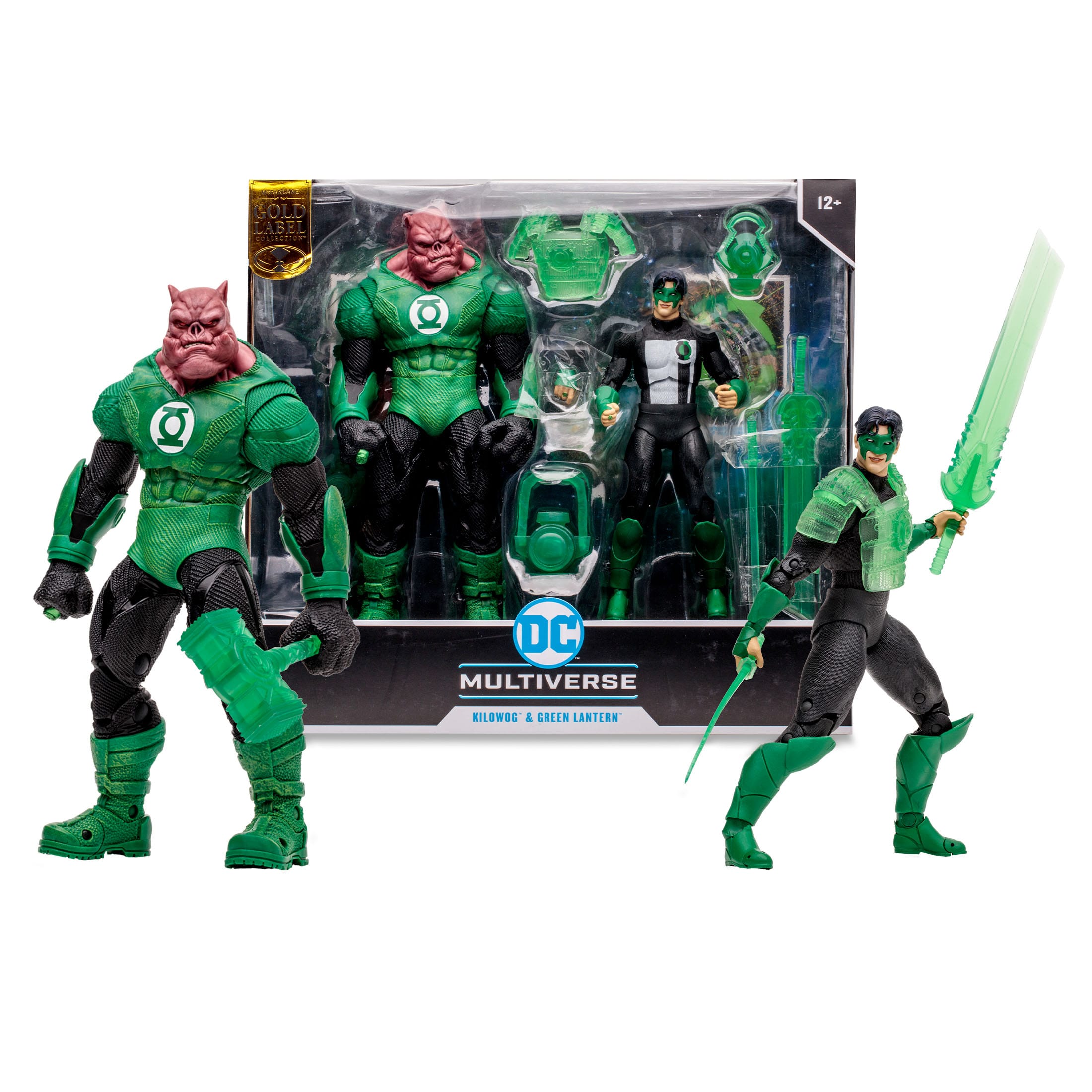 DC Multiverse: Kilowog & Green Lantern (Gold Label) 2-Pack-Actionfiguren-McFarlane Toys-Mighty Underground