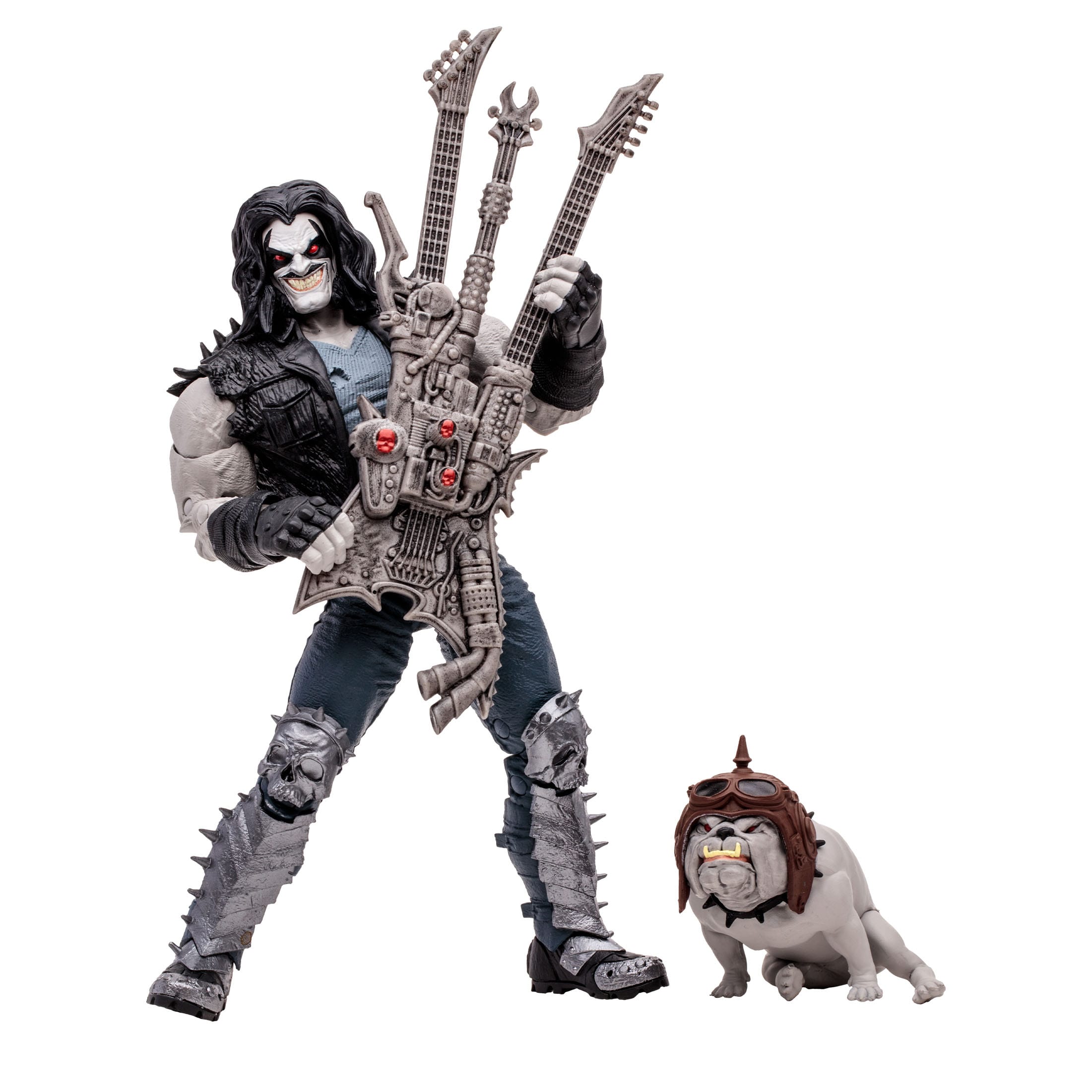 DC Multiverse: Lobo & Spacehog (Gold Label, Justice League of America)-Actionfiguren-McFarlane Toys-Mighty Underground