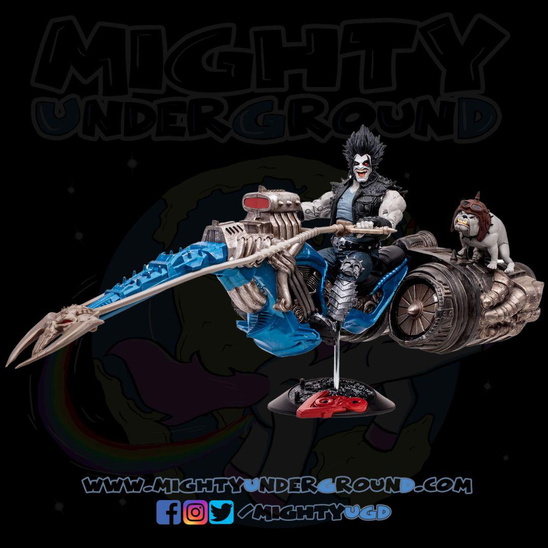 DC Multiverse: Lobo & Spacehog (Gold Label, Justice League of America)-Actionfiguren-McFarlane Toys-Mighty Underground