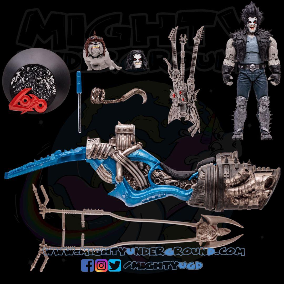 DC Multiverse: Lobo & Spacehog (Gold Label, Justice League of America)-Actionfiguren-McFarlane Toys-Mighty Underground