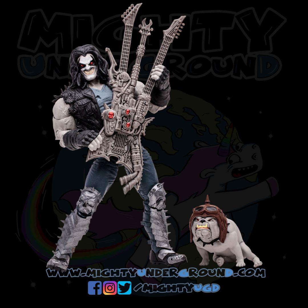 DC Multiverse: Lobo & Spacehog (Gold Label, Justice League of America)-Actionfiguren-McFarlane Toys-Mighty Underground