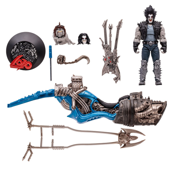 DC Multiverse: Lobo & Spacehog (Gold Label, Justice League of America)-Actionfiguren-McFarlane Toys-Mighty Underground