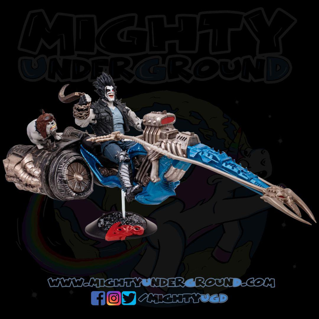 DC Multiverse: Lobo & Spacehog (Gold Label, Justice League of America)-Actionfiguren-McFarlane Toys-Mighty Underground