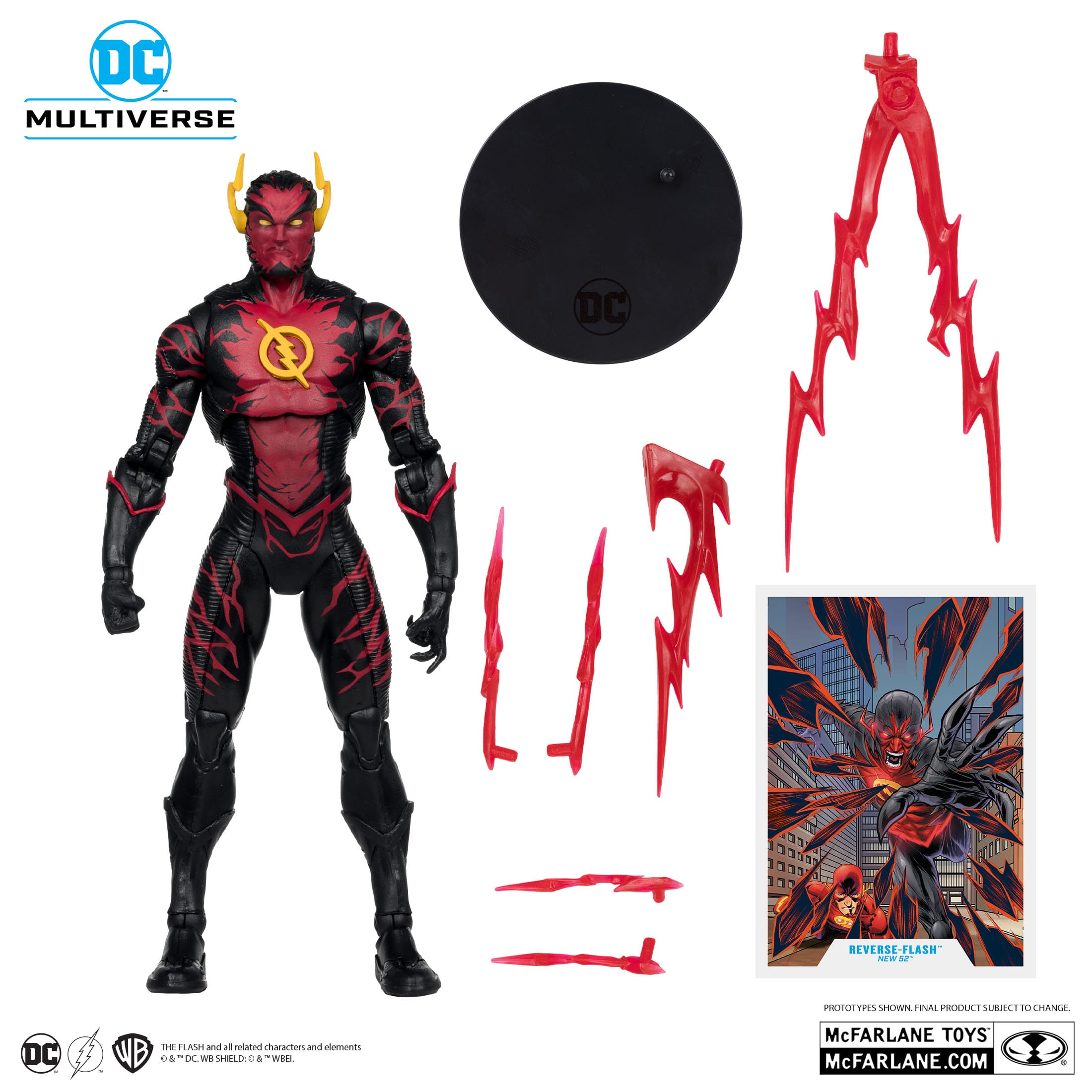 DC Multiverse: Reverse-Flash (New 52, Platinum Edition)-Actionfiguren-McFarlane Toys-Mighty Underground