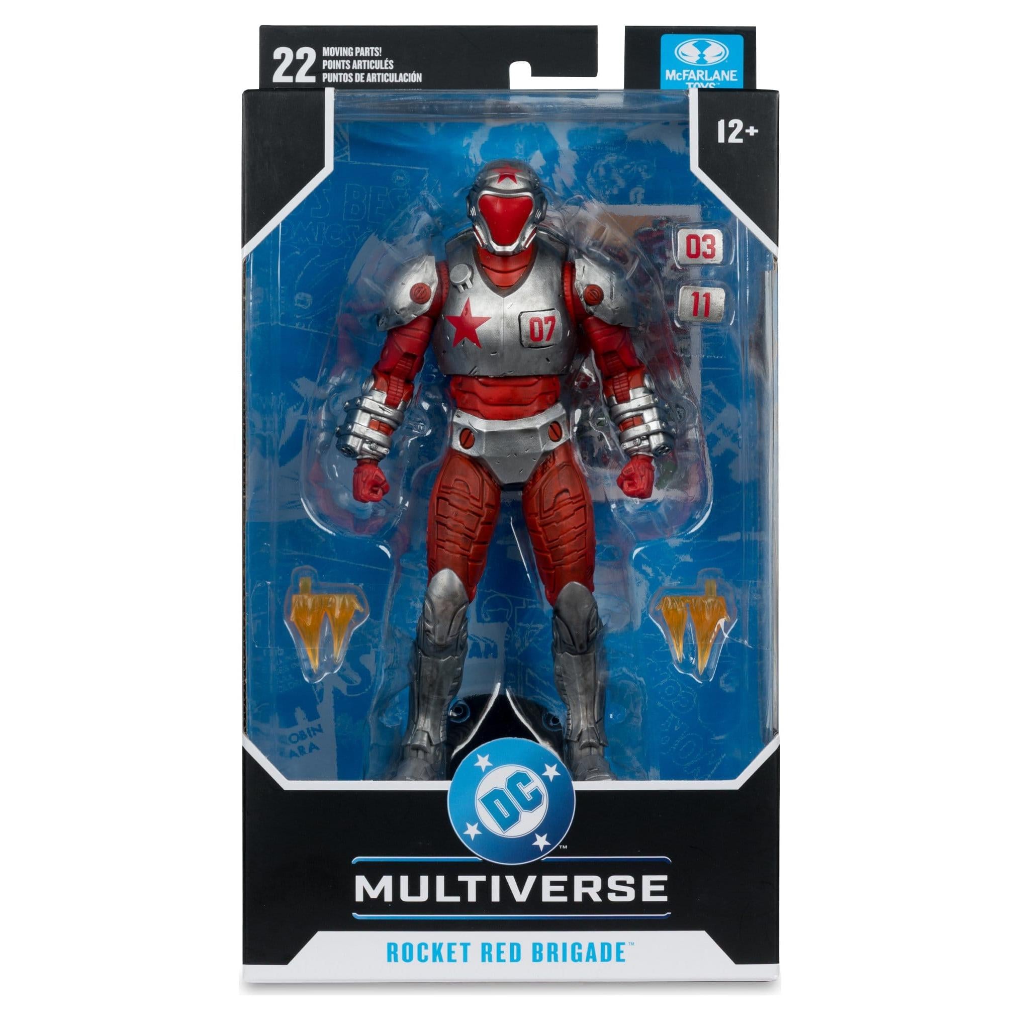 DC Multiverse: Rocket Red Brigade (Justice League: Generation Lost)-Actionfiguren-McFarlane Toys-Mighty Underground