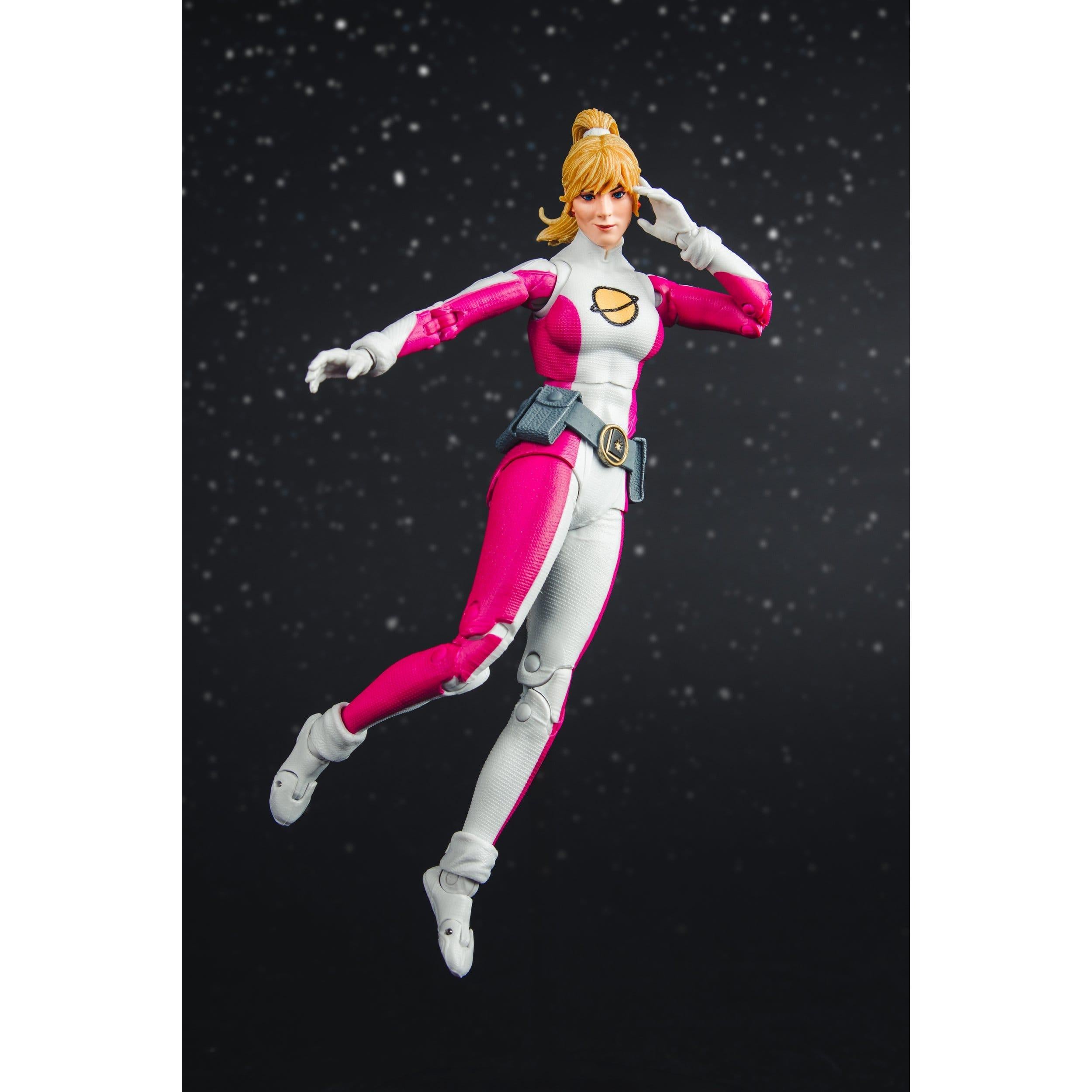 DC Multiverse: Saturn Girl (DC Classic) (Red Platinum Edition)-Actionfiguren-McFarlane Toys-Mighty Underground