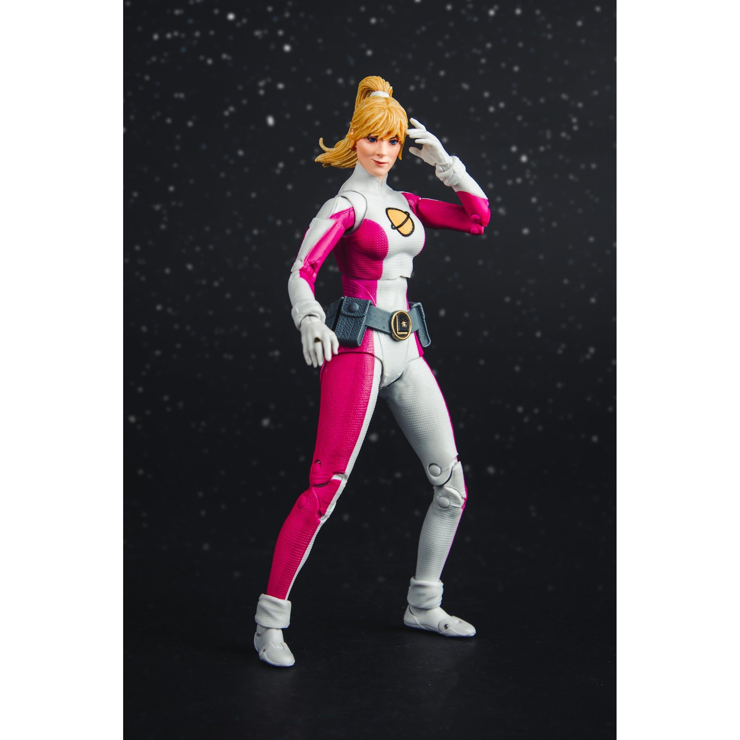 DC Multiverse: Saturn Girl (DC Classic) (Red Platinum Edition)-Actionfiguren-McFarlane Toys-Mighty Underground